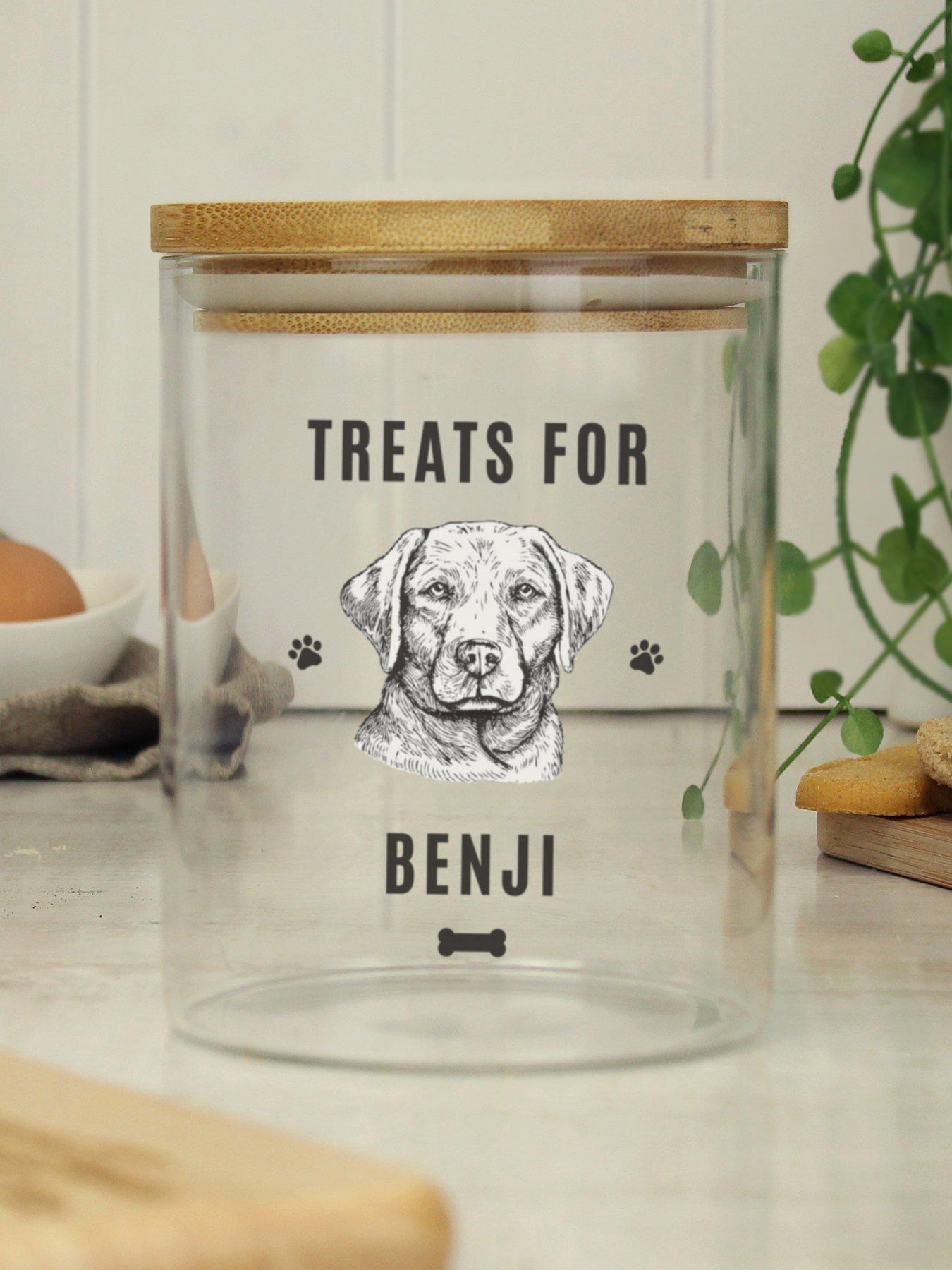 Image 3 of 3 of The Personalised Memento Company Personalised Dog Breed Treat Jar