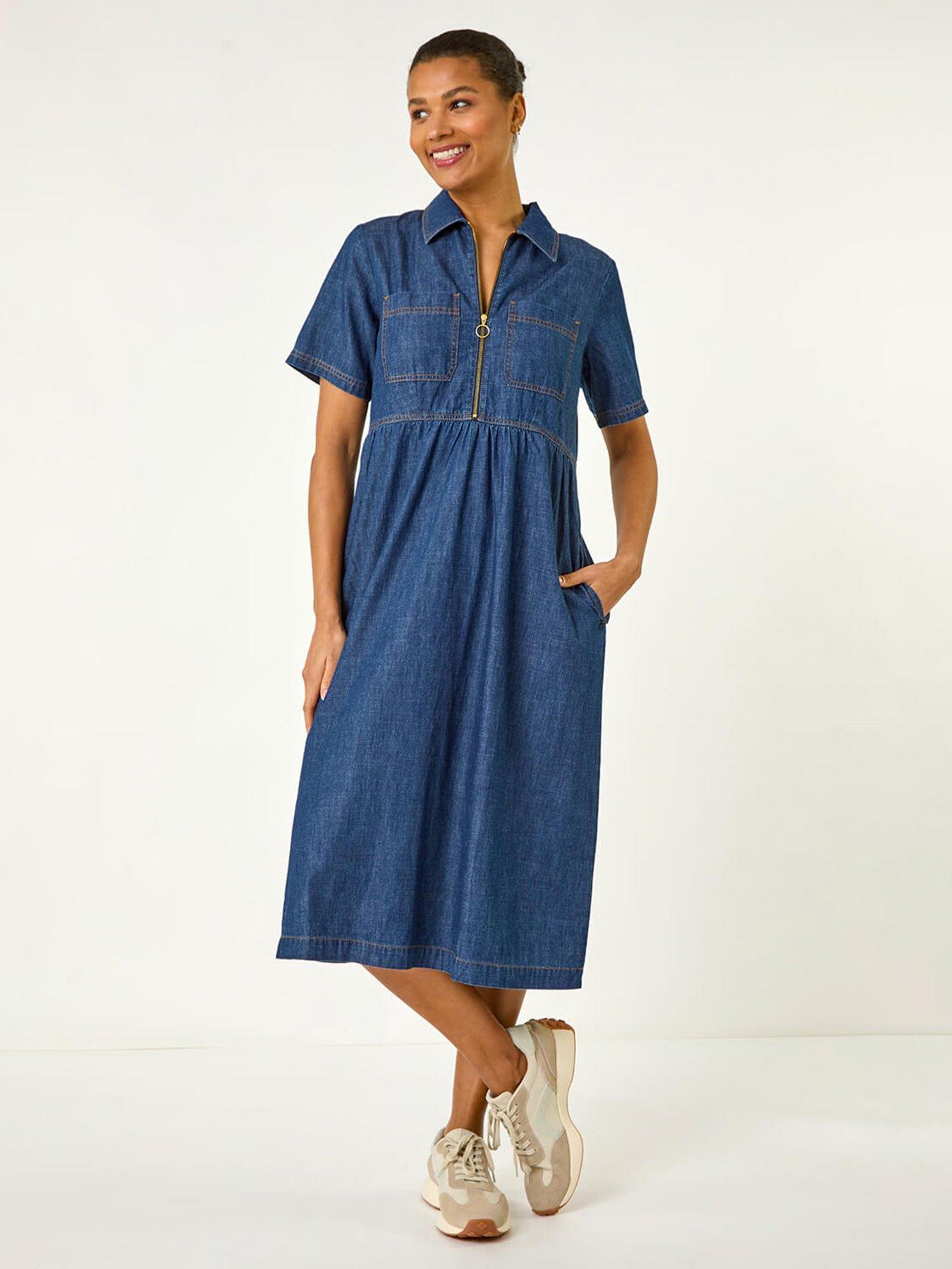roman-denim-zip-midi-dress-blue