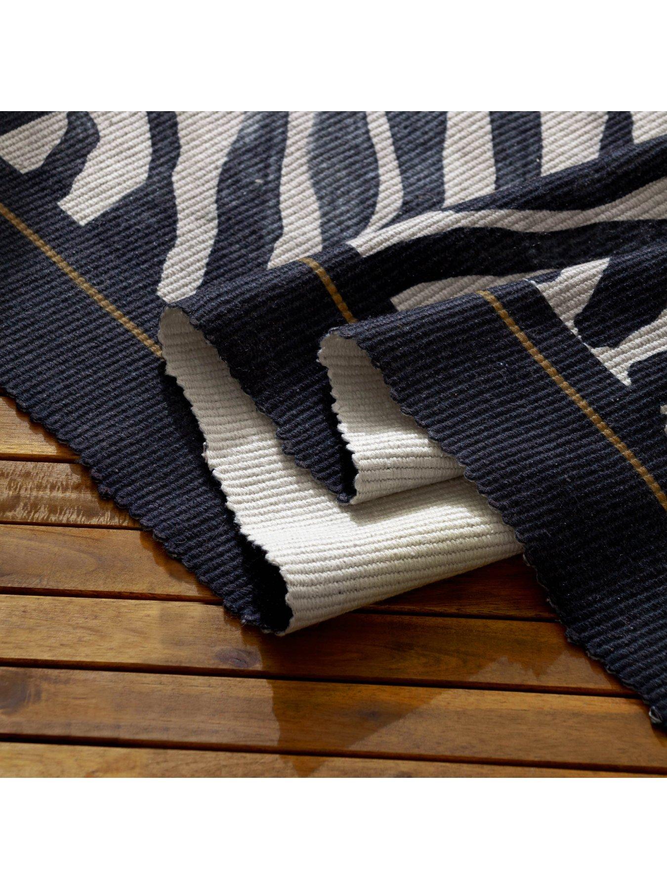  image of paoletti-leopardis-zebra-outdoor-rug-120x170