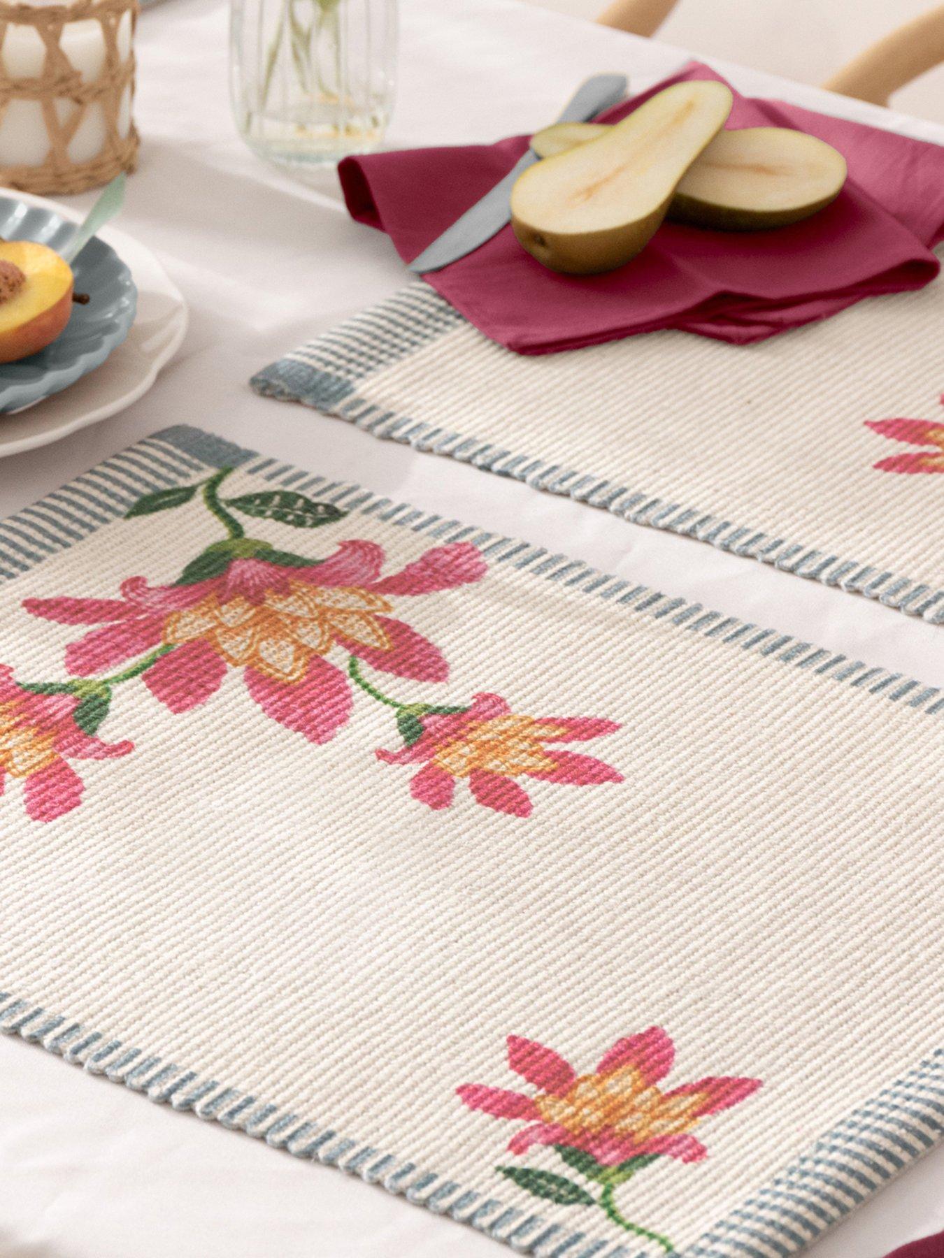 Image 1 of 5 of Furn Claudia Indoor/Outdoor Placemats &ndash; Set of 4