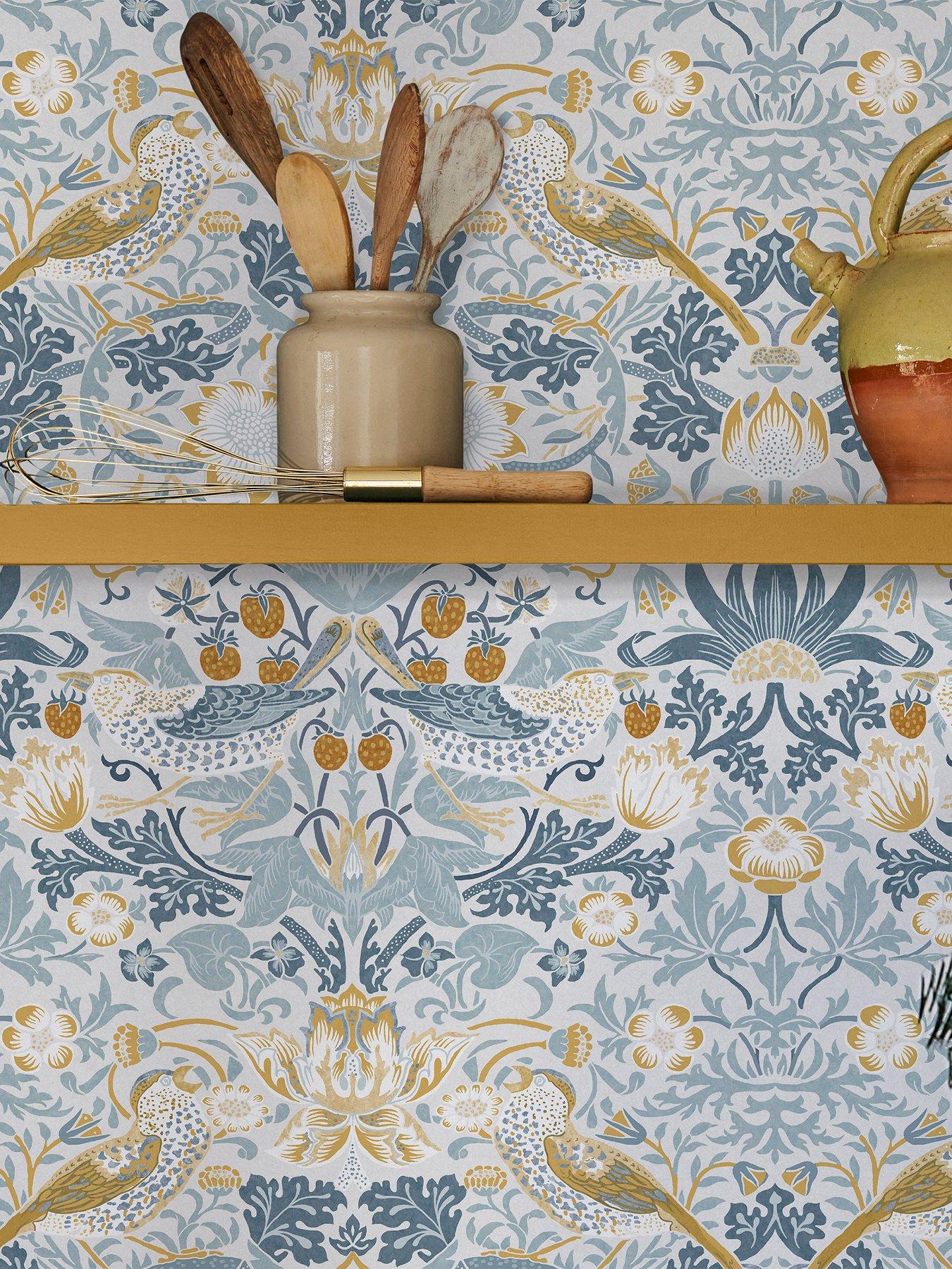 william-morris-at-home-strawberry-thief-wallpaper-in-soft-blue