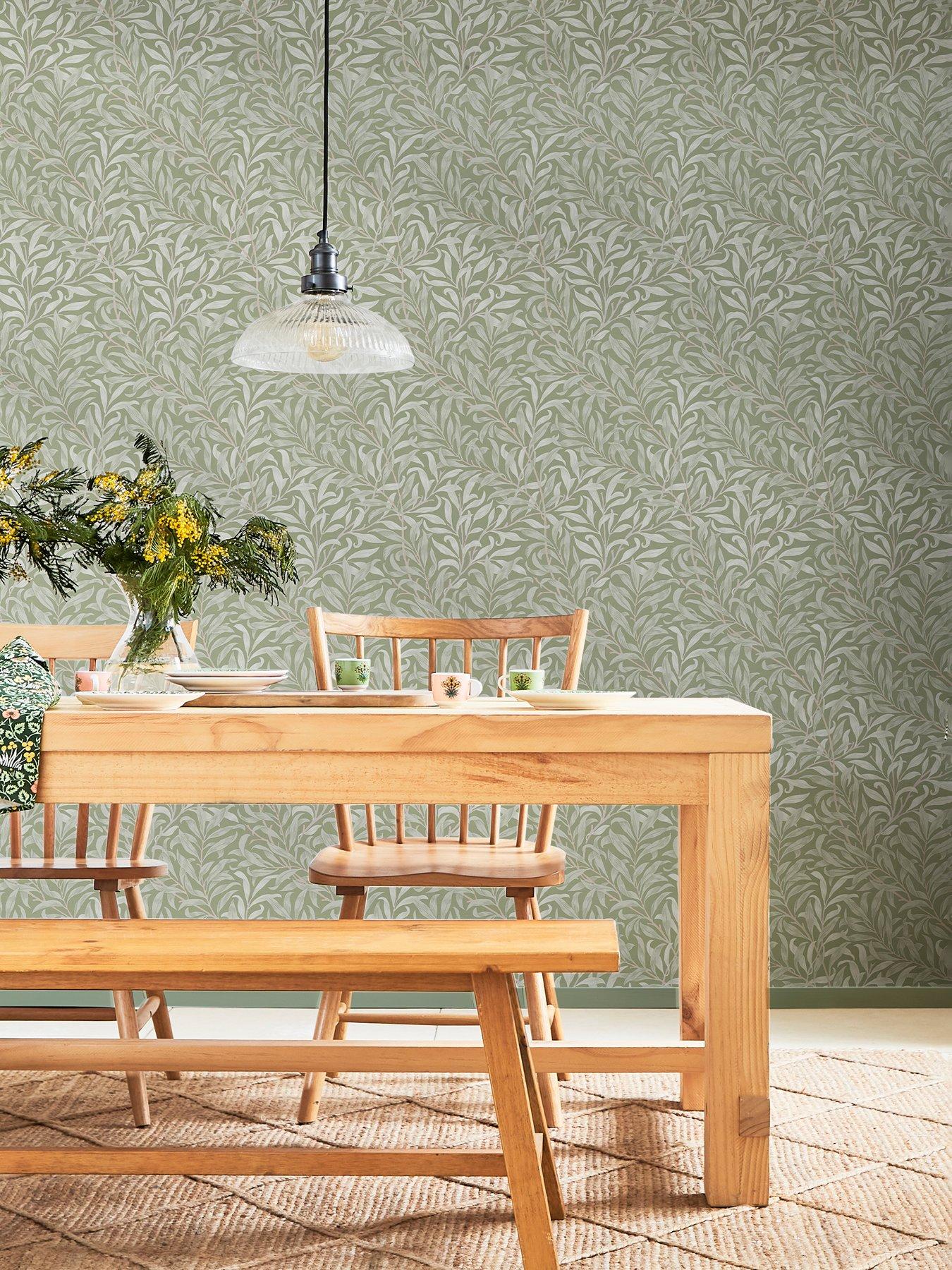 William Morris at Home William Morris Willow Bough Sage Wallpaper