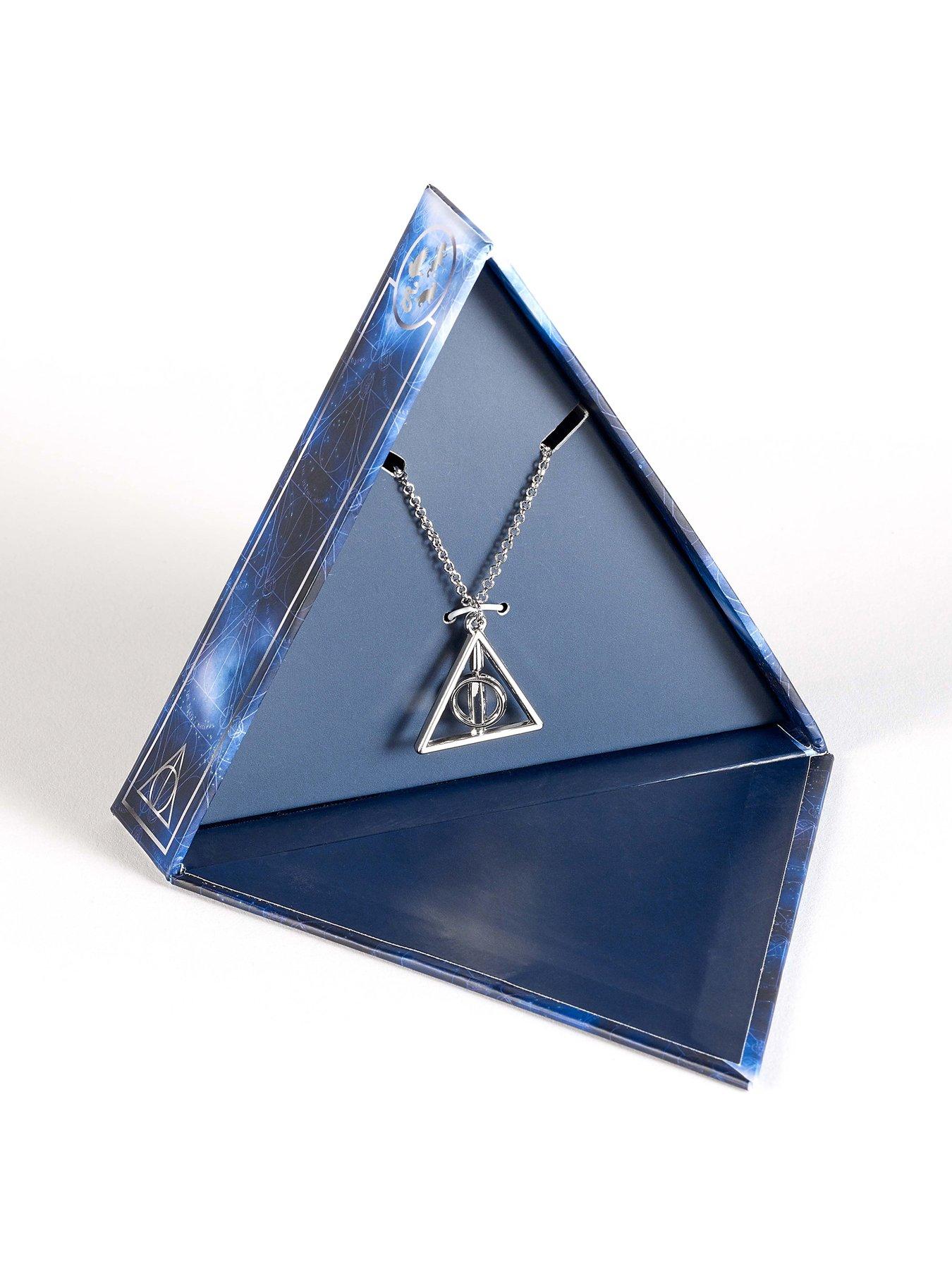 Image 2 of 4 of Harry Potter Deathly Hallows Gift Box with Spinning Deathly Hallows Necklace