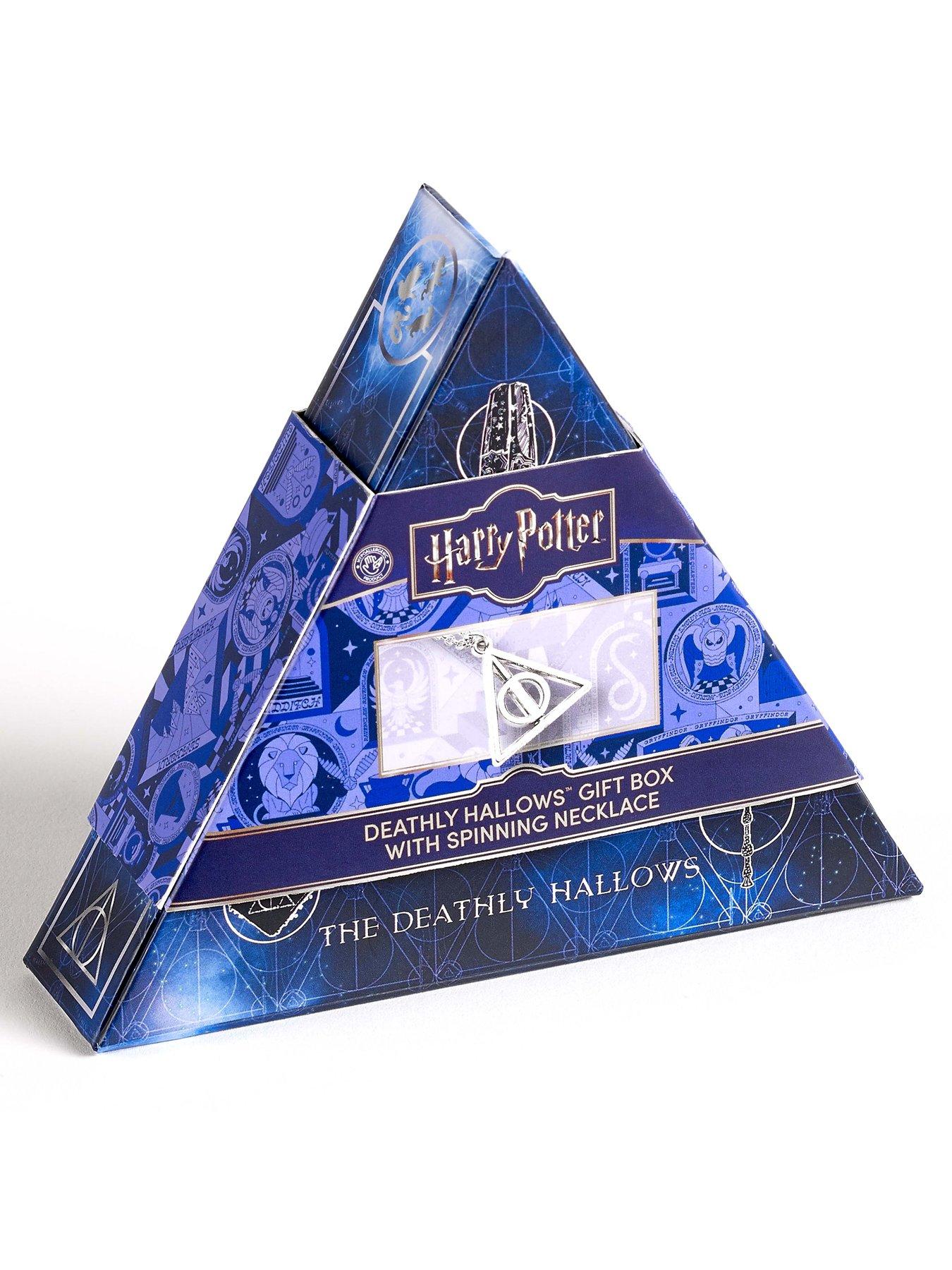 Image 4 of 4 of Harry Potter Deathly Hallows Gift Box with Spinning Deathly Hallows Necklace