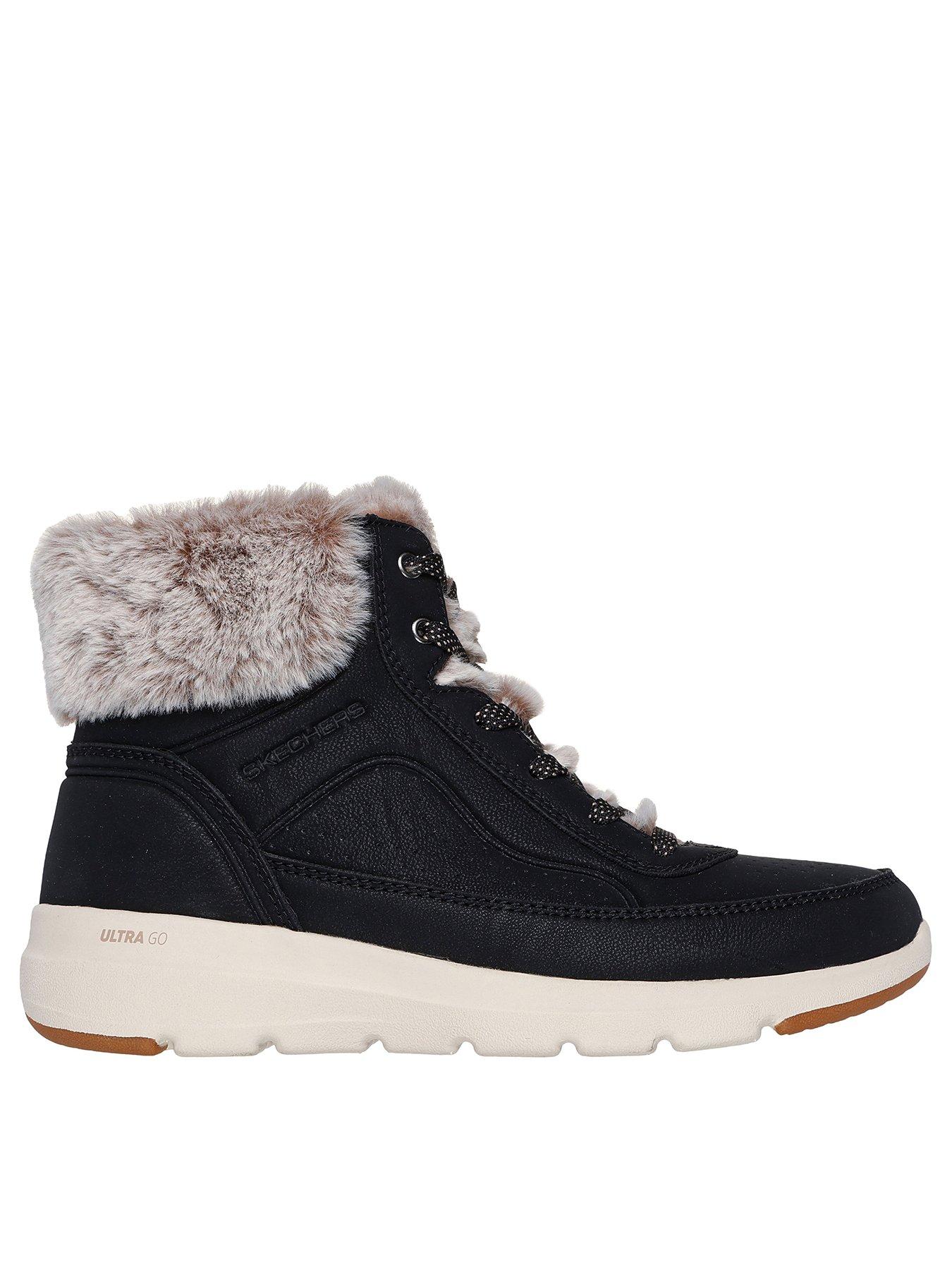 Skechers Glacial Ultra Mountain Muse Boot - Black