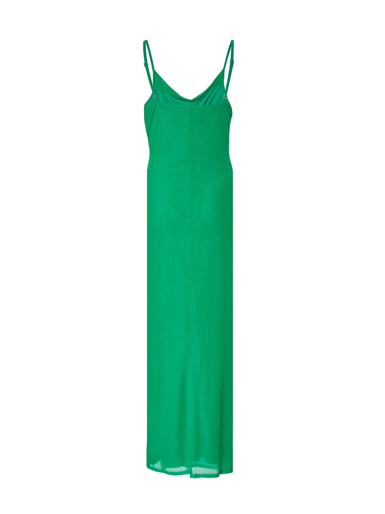  image of quiz-jade-knot-front-midaxi-dress