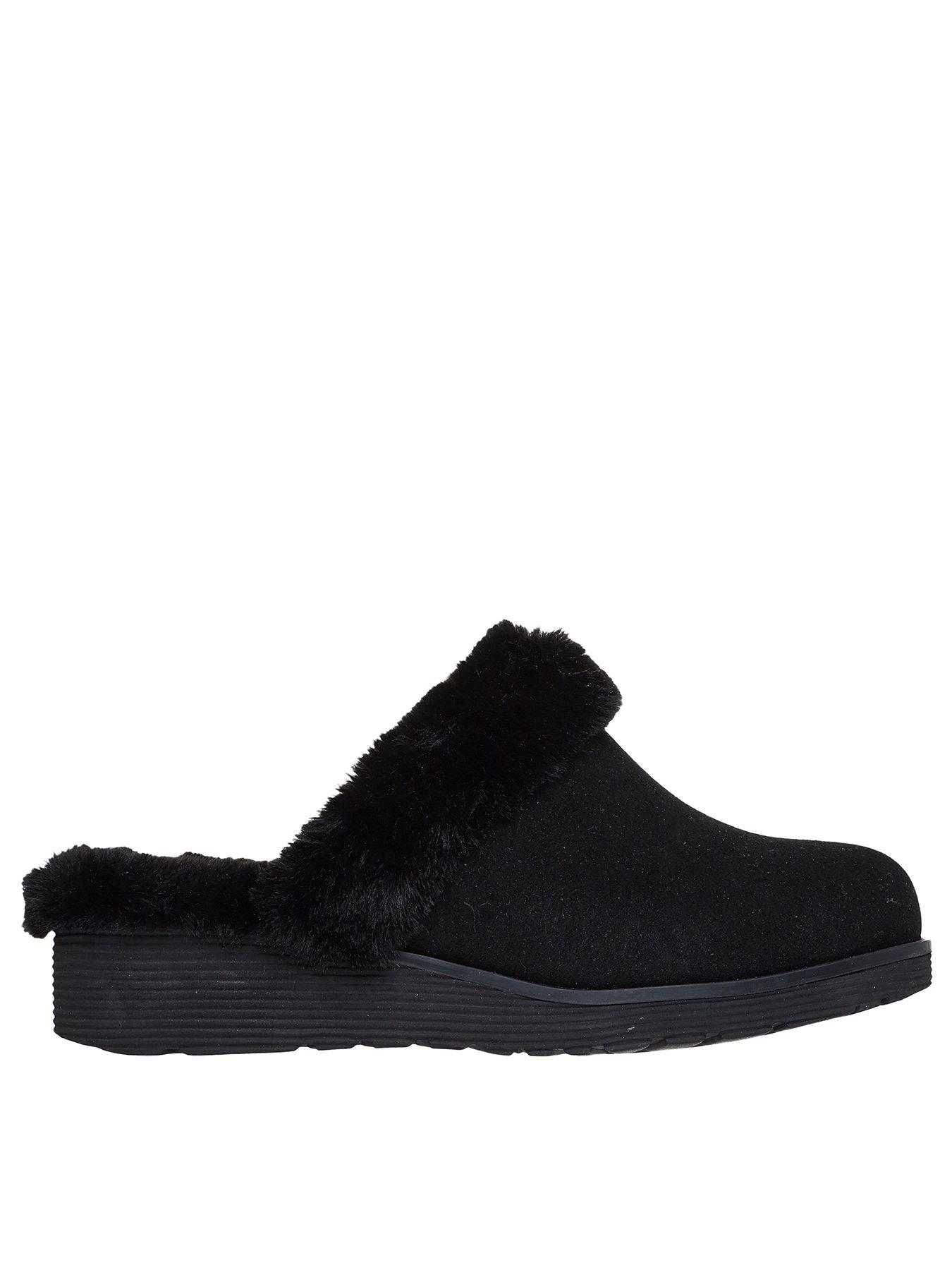 Skechers Keepsakes Wedge Time To Cruise Slipper - Black