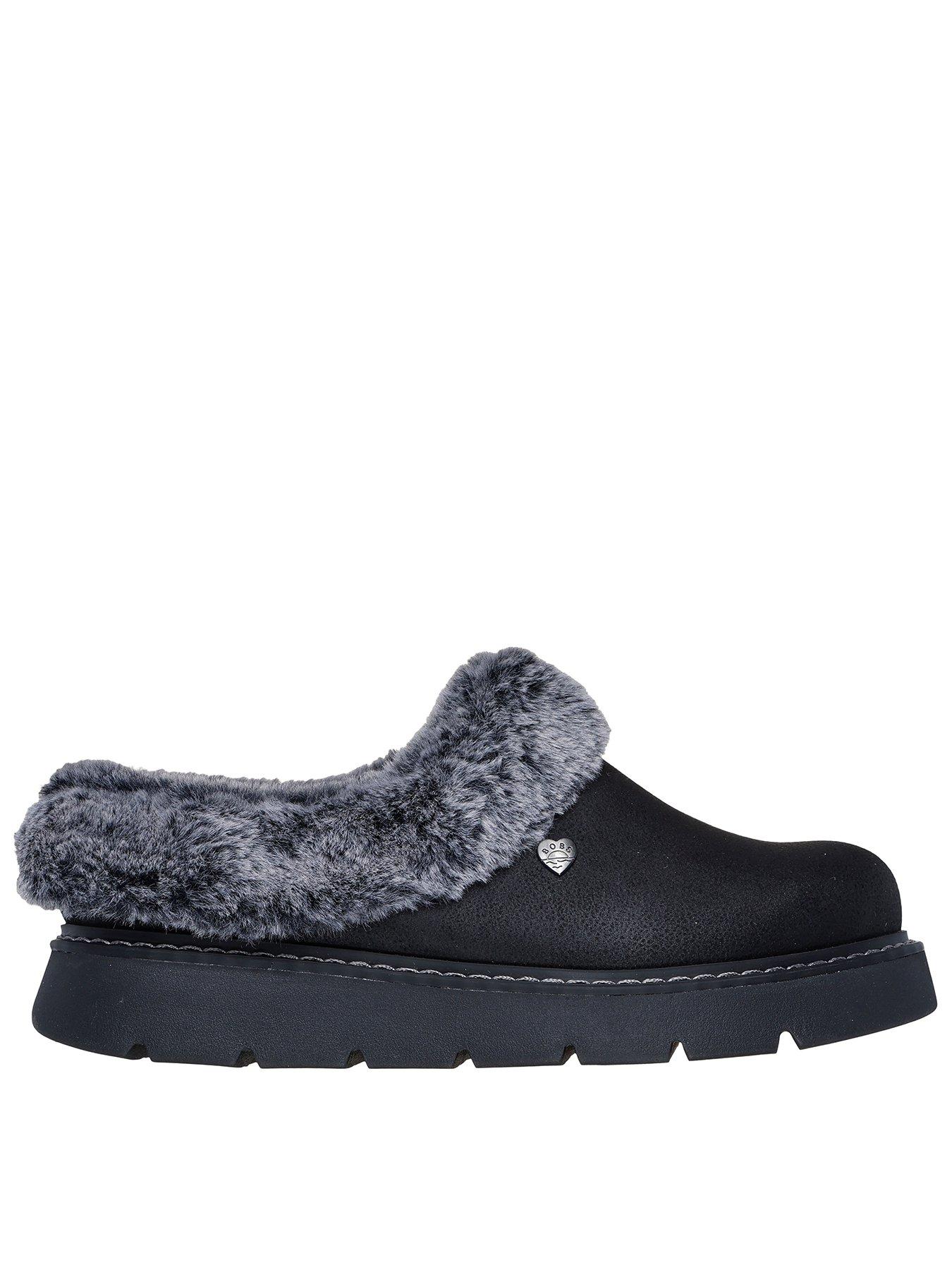 Image 1 of 6 of Skechers Keepsakes Lite Cozy Blend Slipper - Black