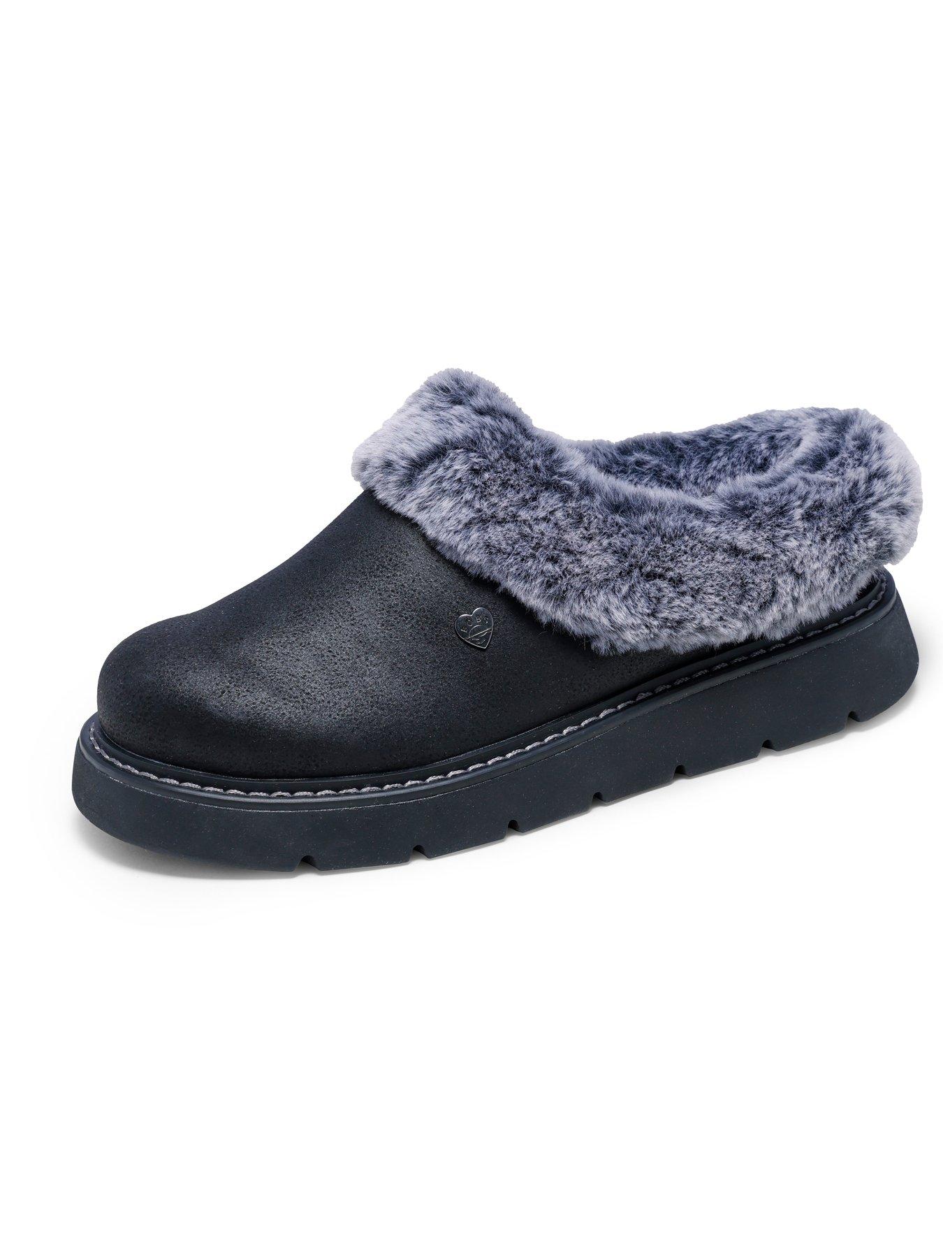 Image 6 of 6 of Skechers Keepsakes Lite Cozy Blend Slipper - Black
