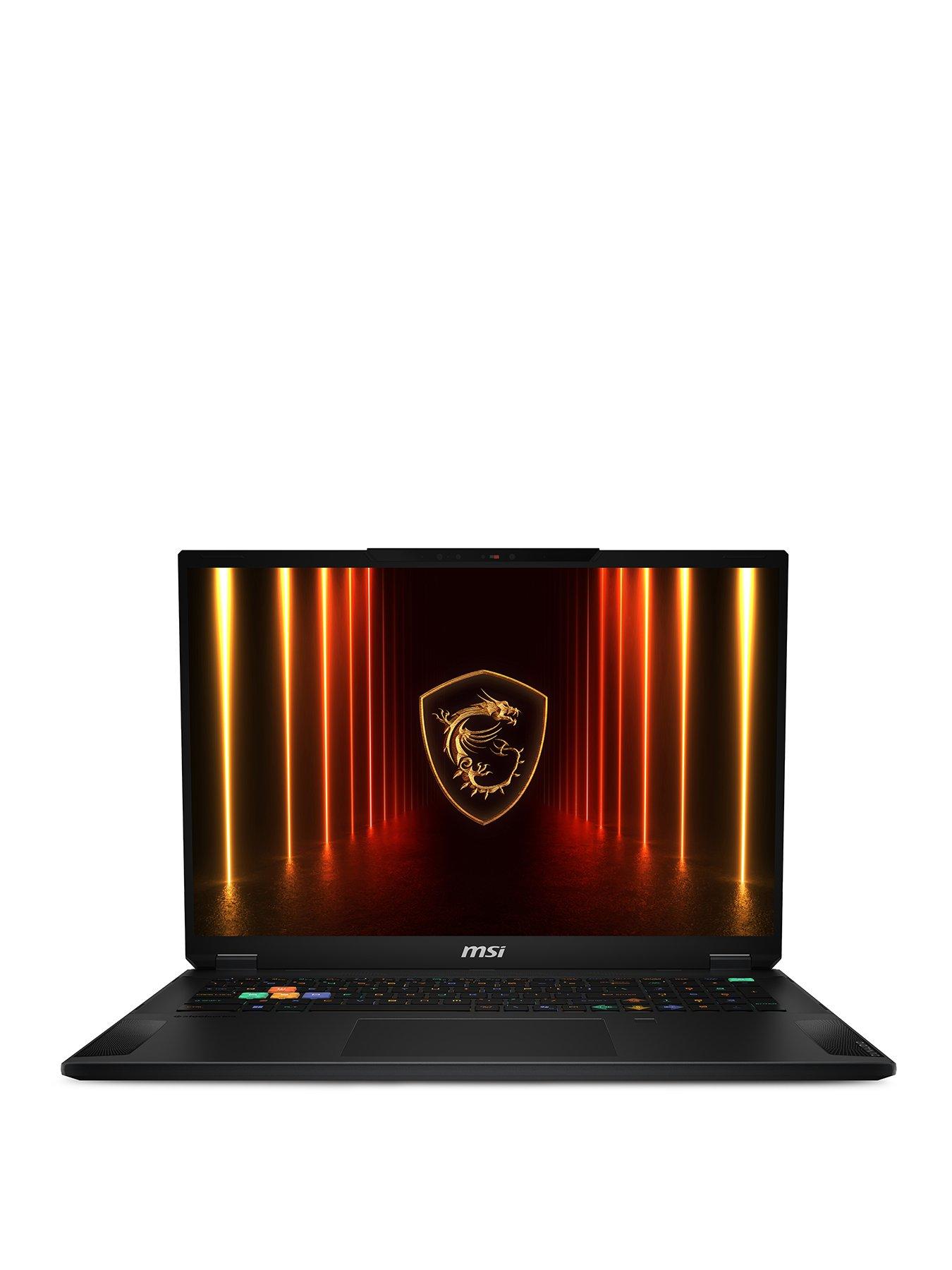 undefined Stealth 18 HX AI Gaming Laptop - 18in 4K Mini LED 120Hz, GeForce RTX 5070 Ti, Intel Core Ultra 9, 32GB RAM, 2TB SSD - Black