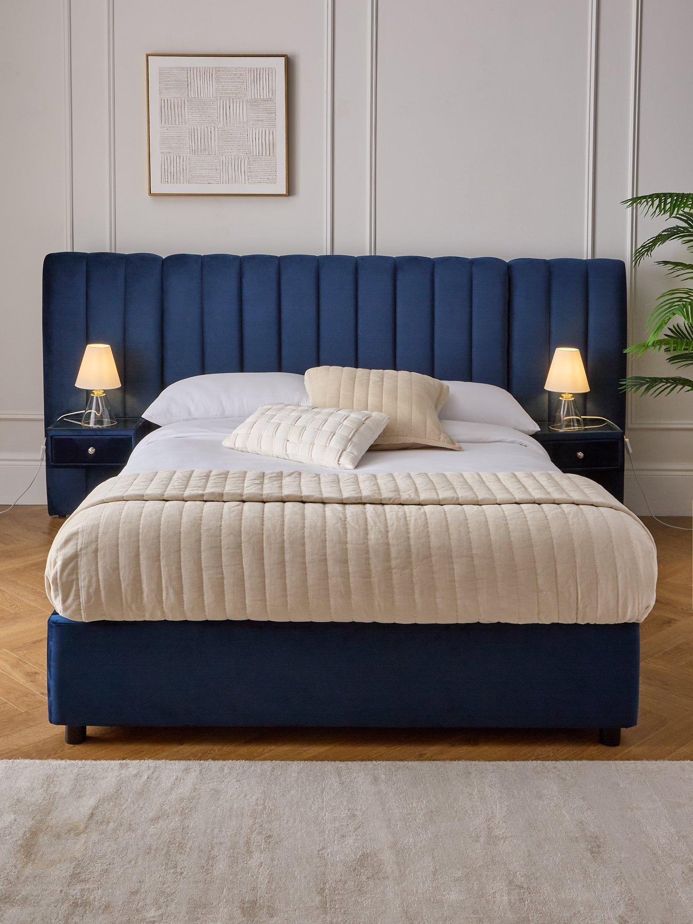 undefined Amaya Double Bed (side Tables) - FSC® Certified