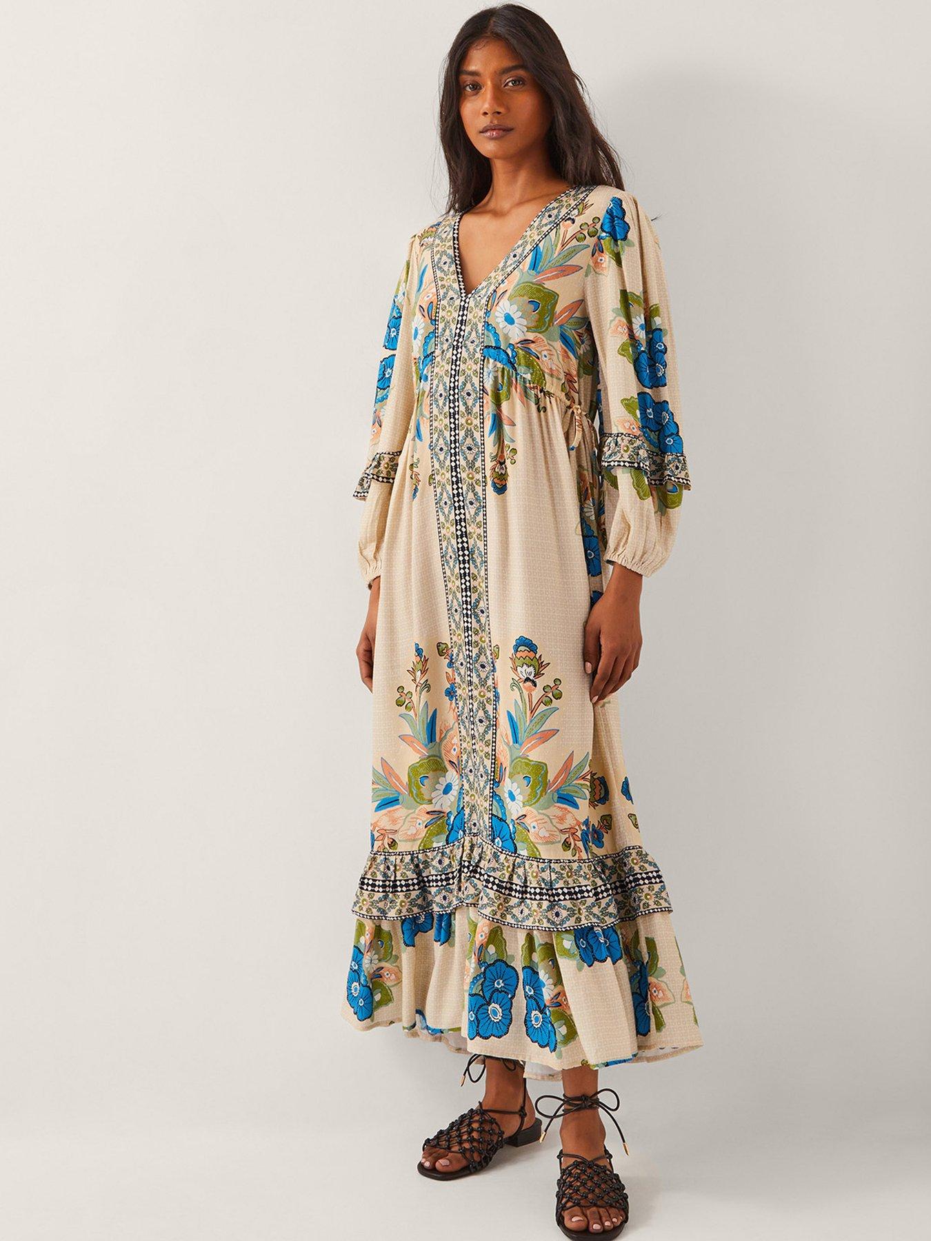 monsoon-kara-floral-dress-ivory