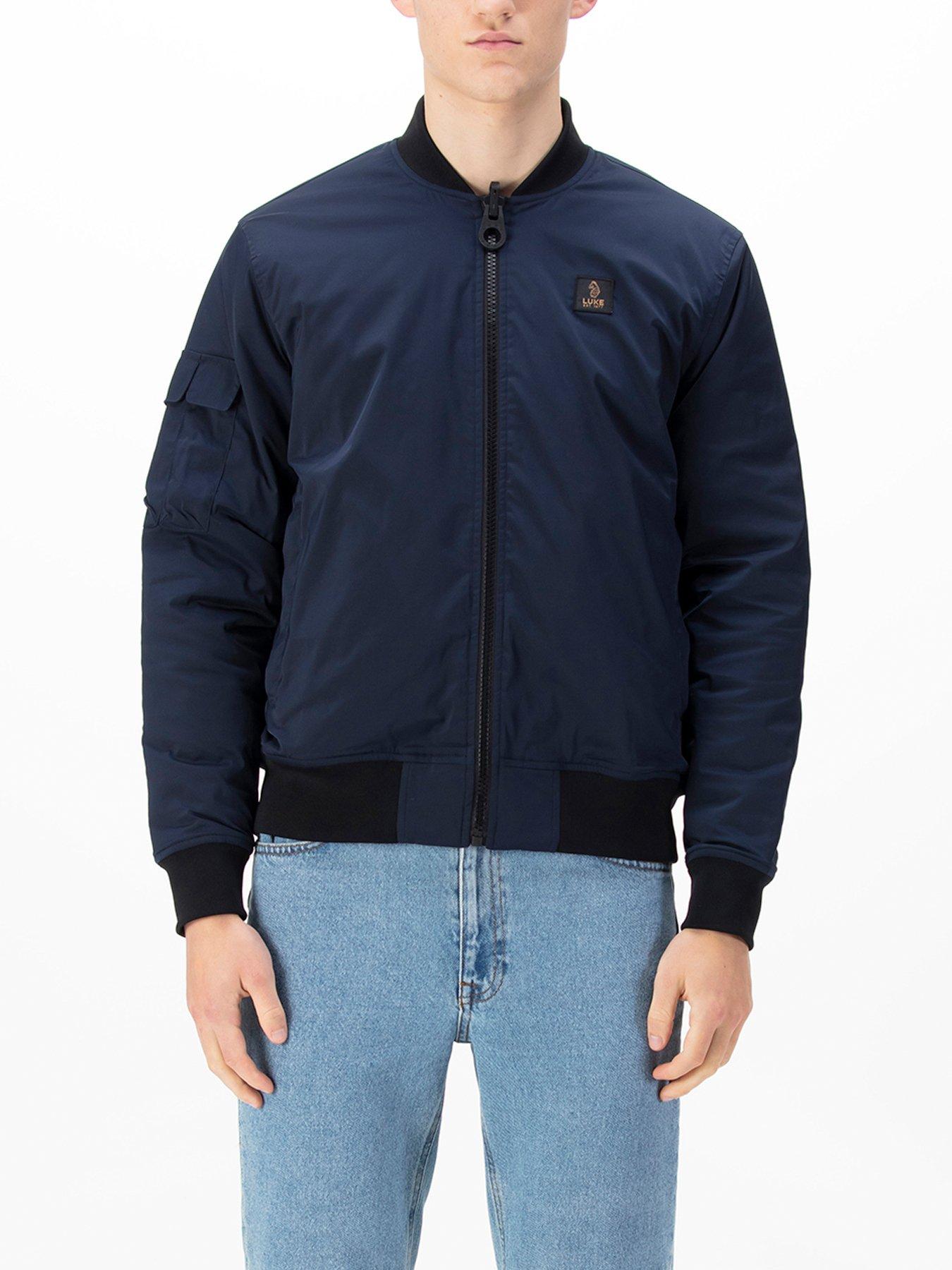 undefined Suzhou Reversible Bomber Jacket - Navy