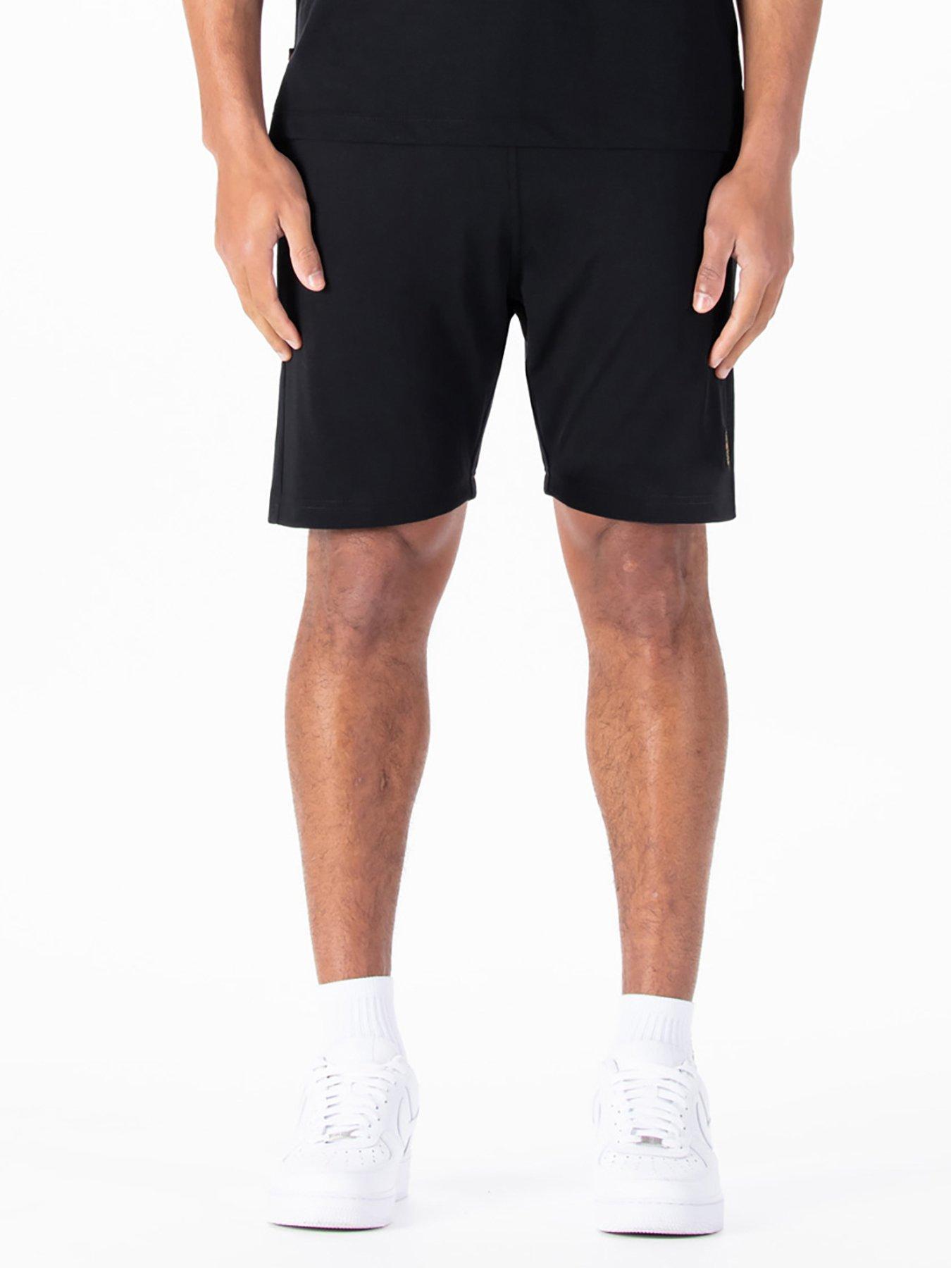  image of luke-1977-traff-t-shirt-and-short-set-black