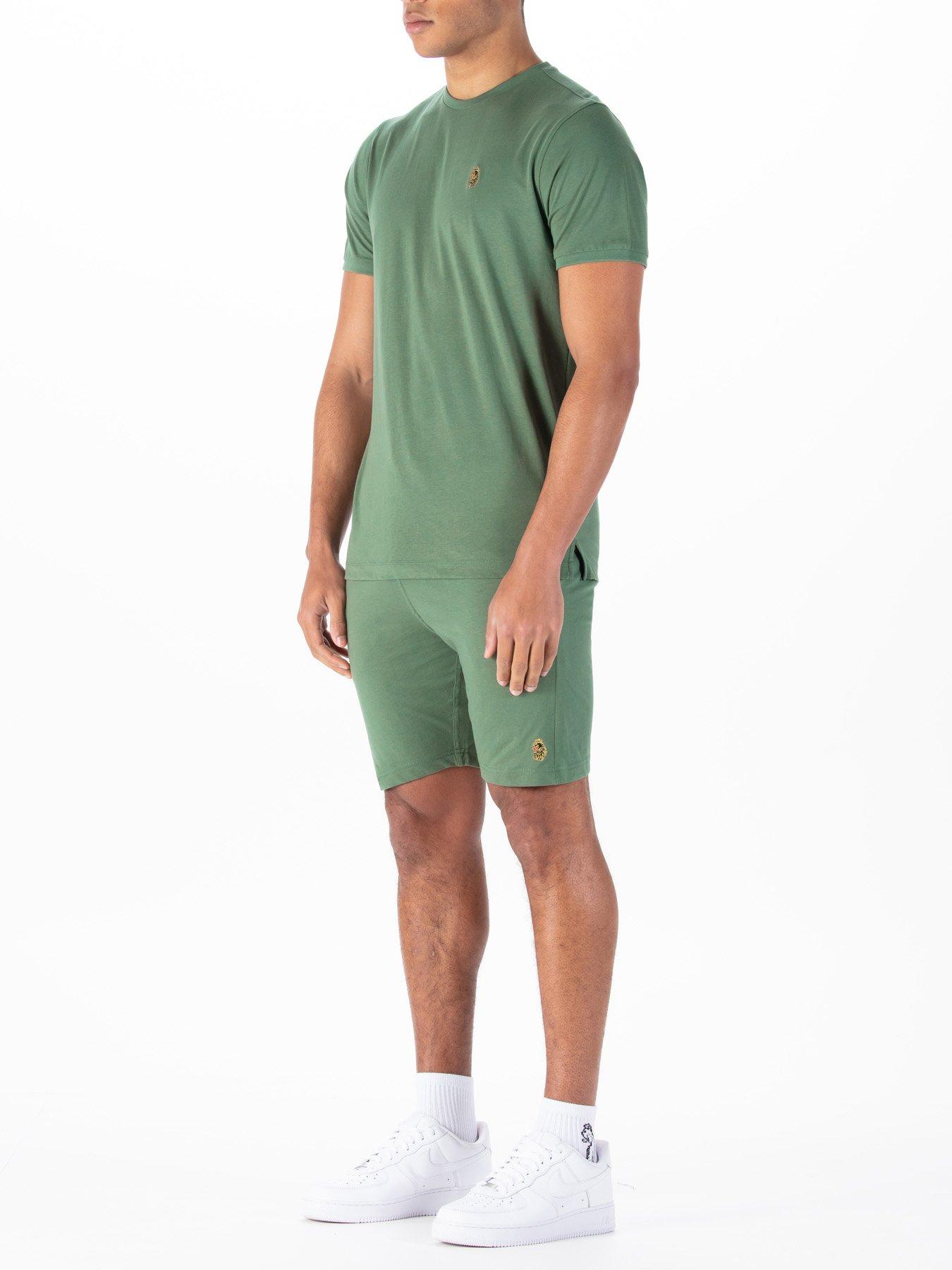 undefined Traff T-shirt And Short Set - Green