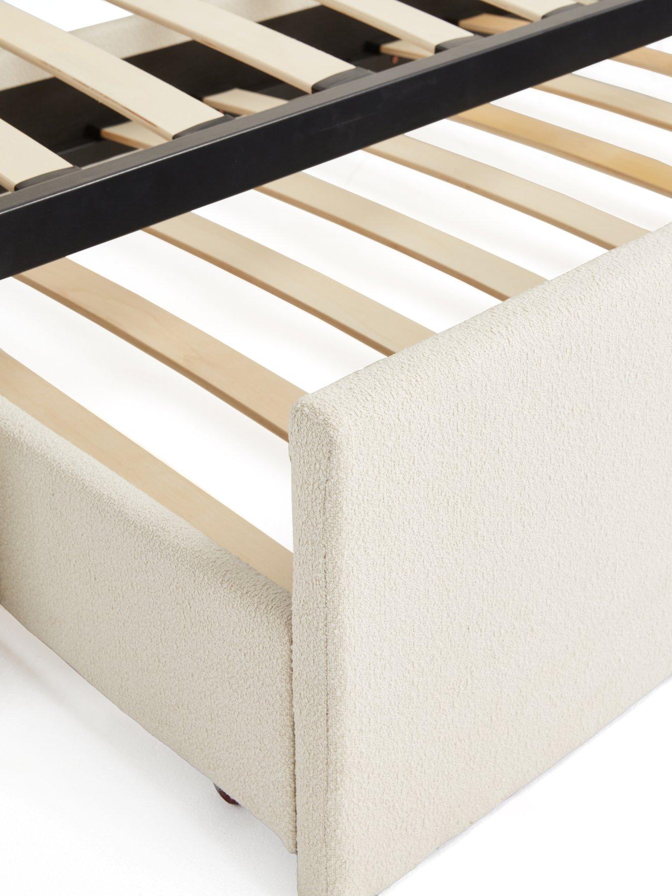  image of very-home-floren-boucle-day-bed-with-low-level-trundle-and-mattress-options-buy-amp-savenbsp--fscreg-certified