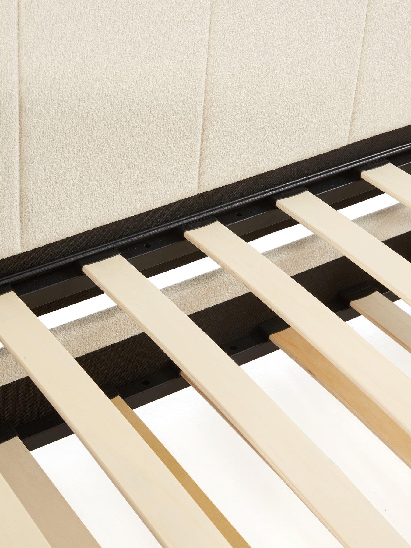  image of very-home-floren-boucle-day-bed-with-low-level-trundle-and-mattress-options-buy-amp-savenbsp--fscreg-certified