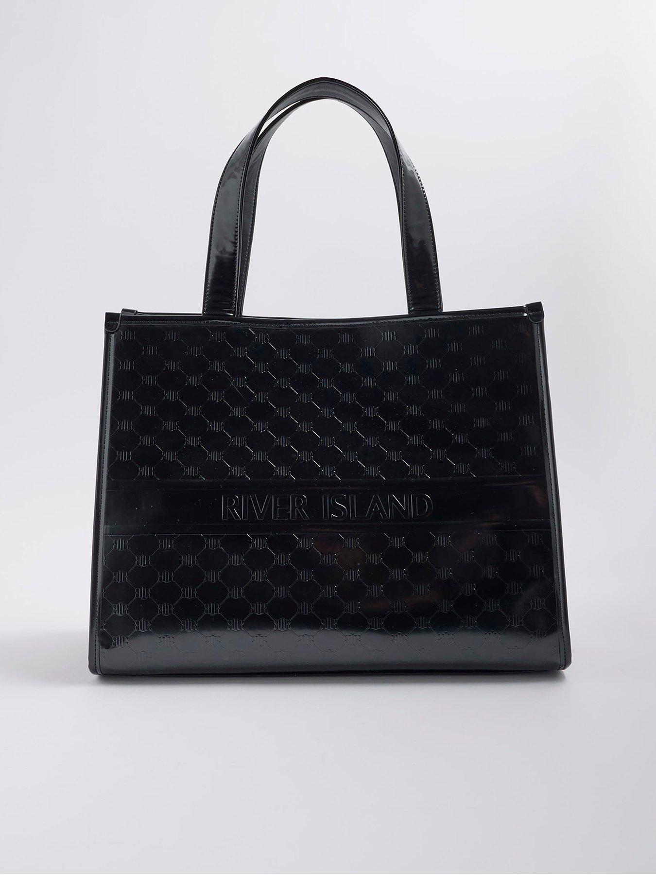 undefined RI Embossed Shopper - Black