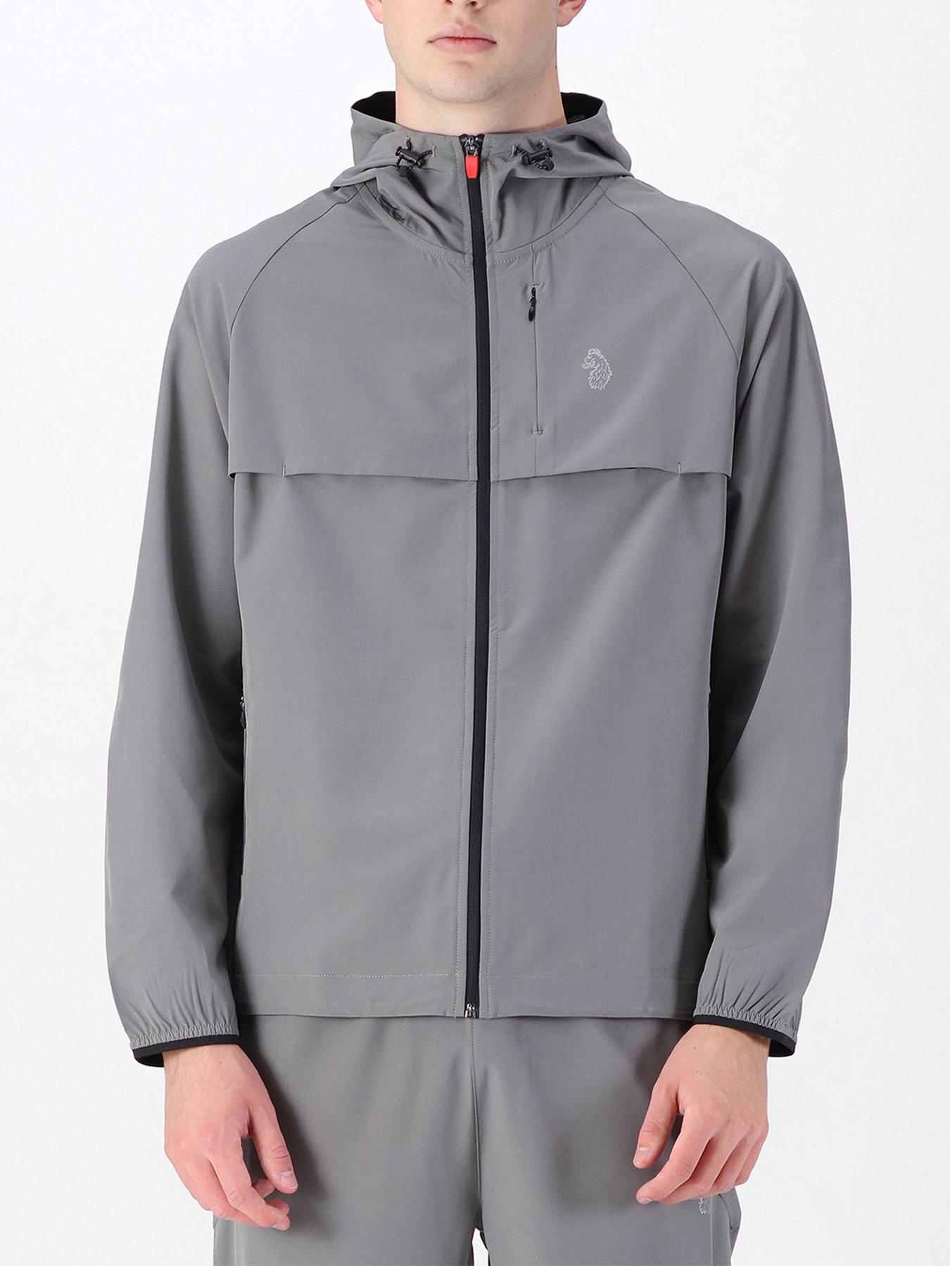undefined Beacons Performance Zip Through Jacket - Grey