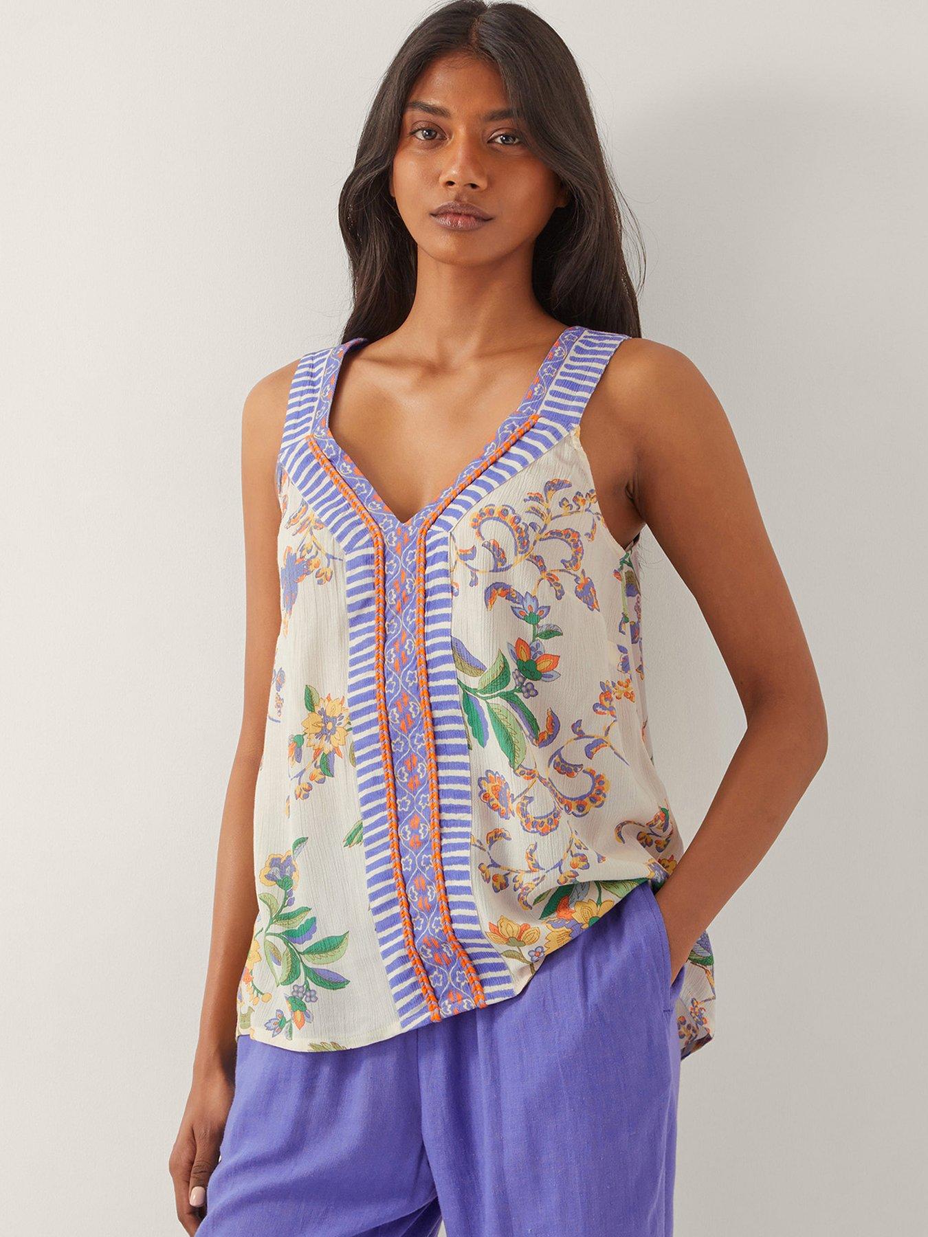 monsoon-kaia-printed-cami-turquoise
