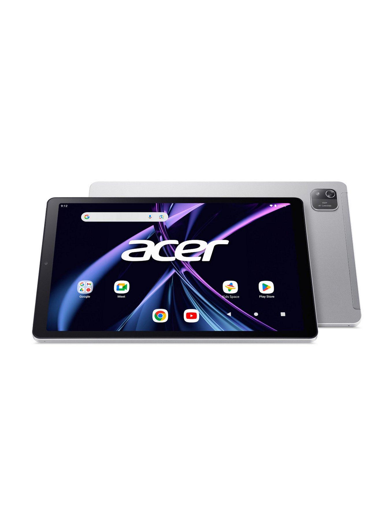  image of acer-iconia-tabnbspa10-m1-tablet--nbsp101in-hd-ips-4gb-ramnbsp64gb-emmc-5mp-front-8mp-rearnbspandroid-14--nbspsilver