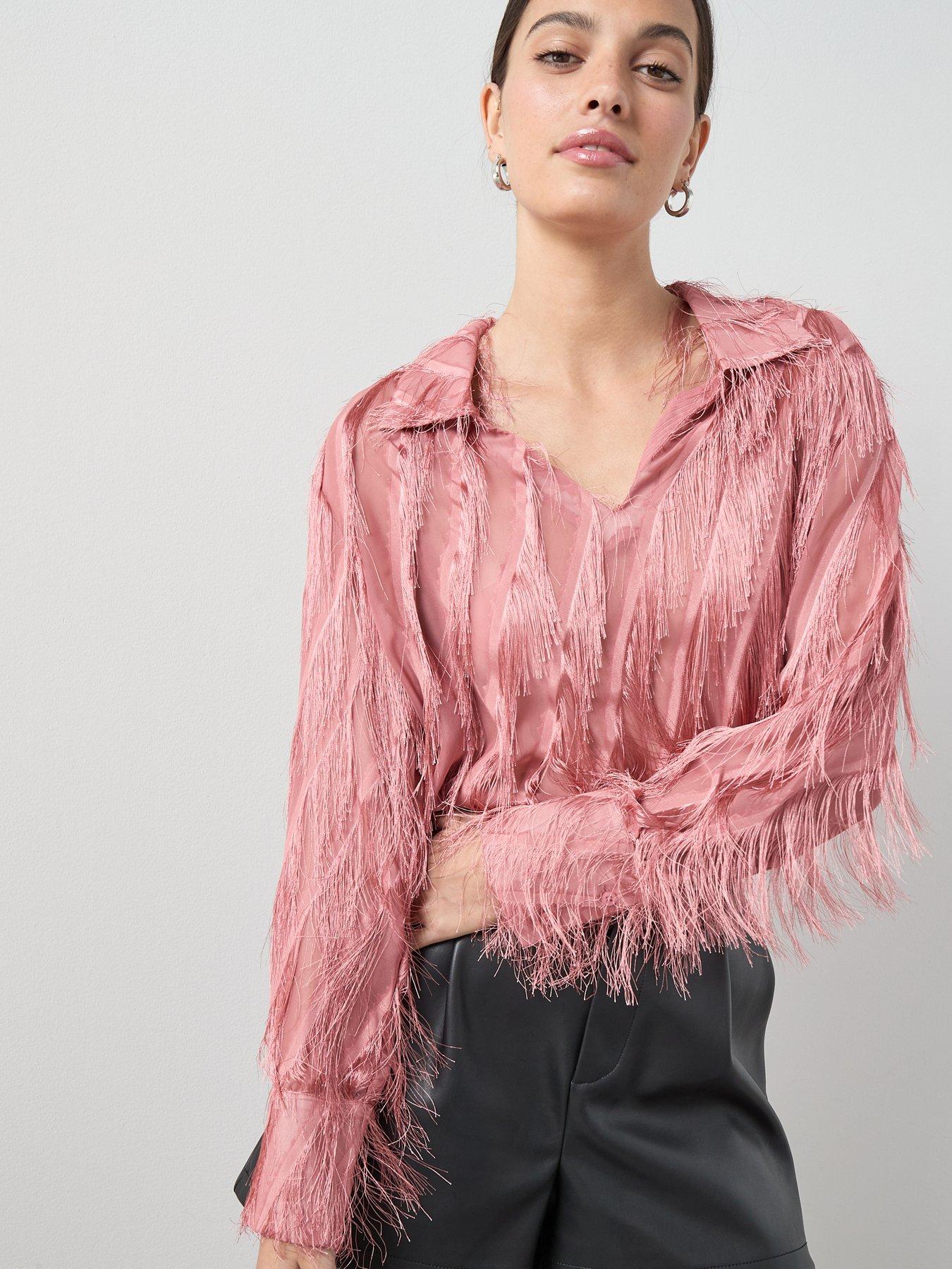 The Very Collection Tassel Detail Blouse