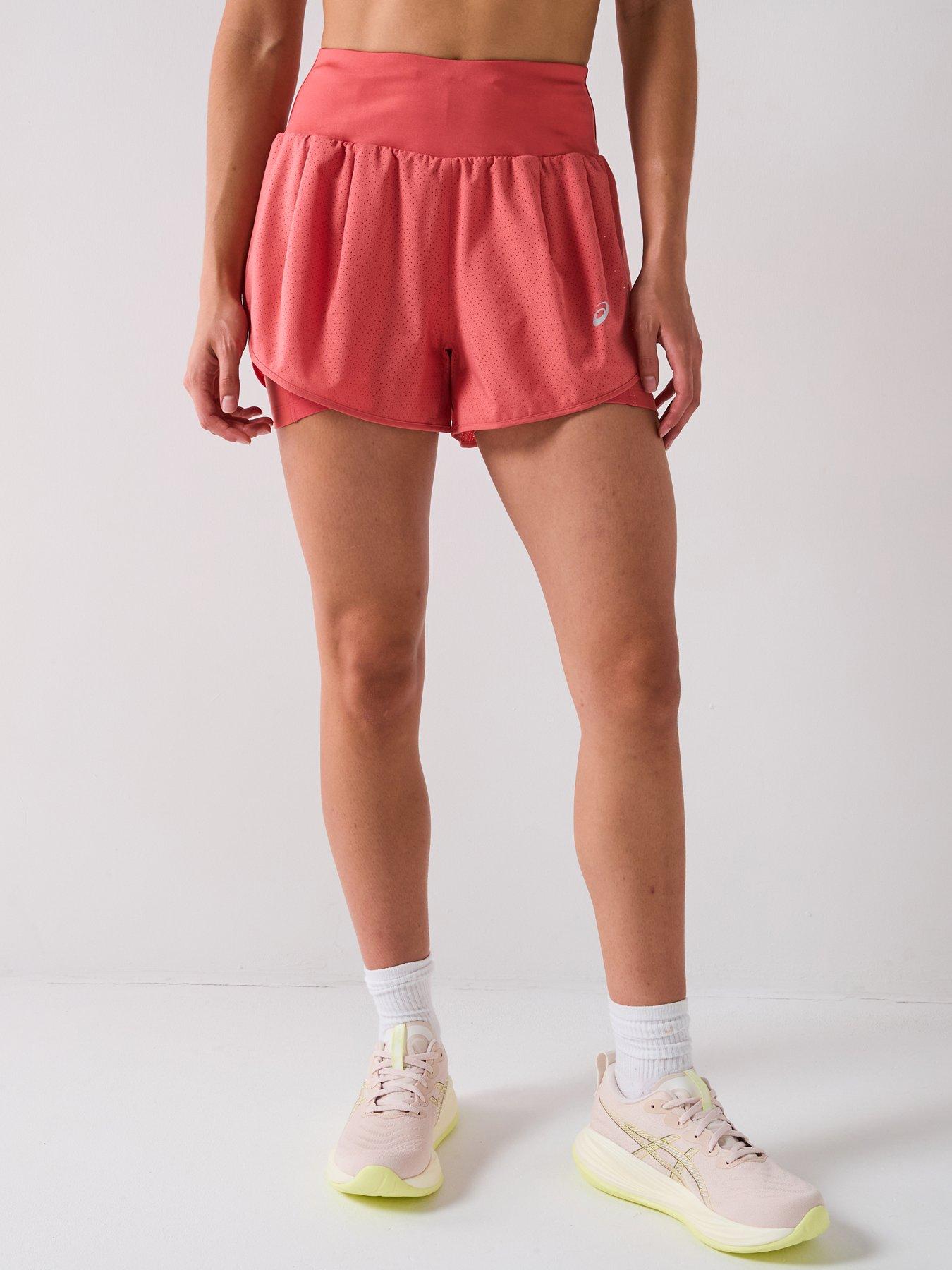  image of asics-womens-running-road-2in1-shorts-pink