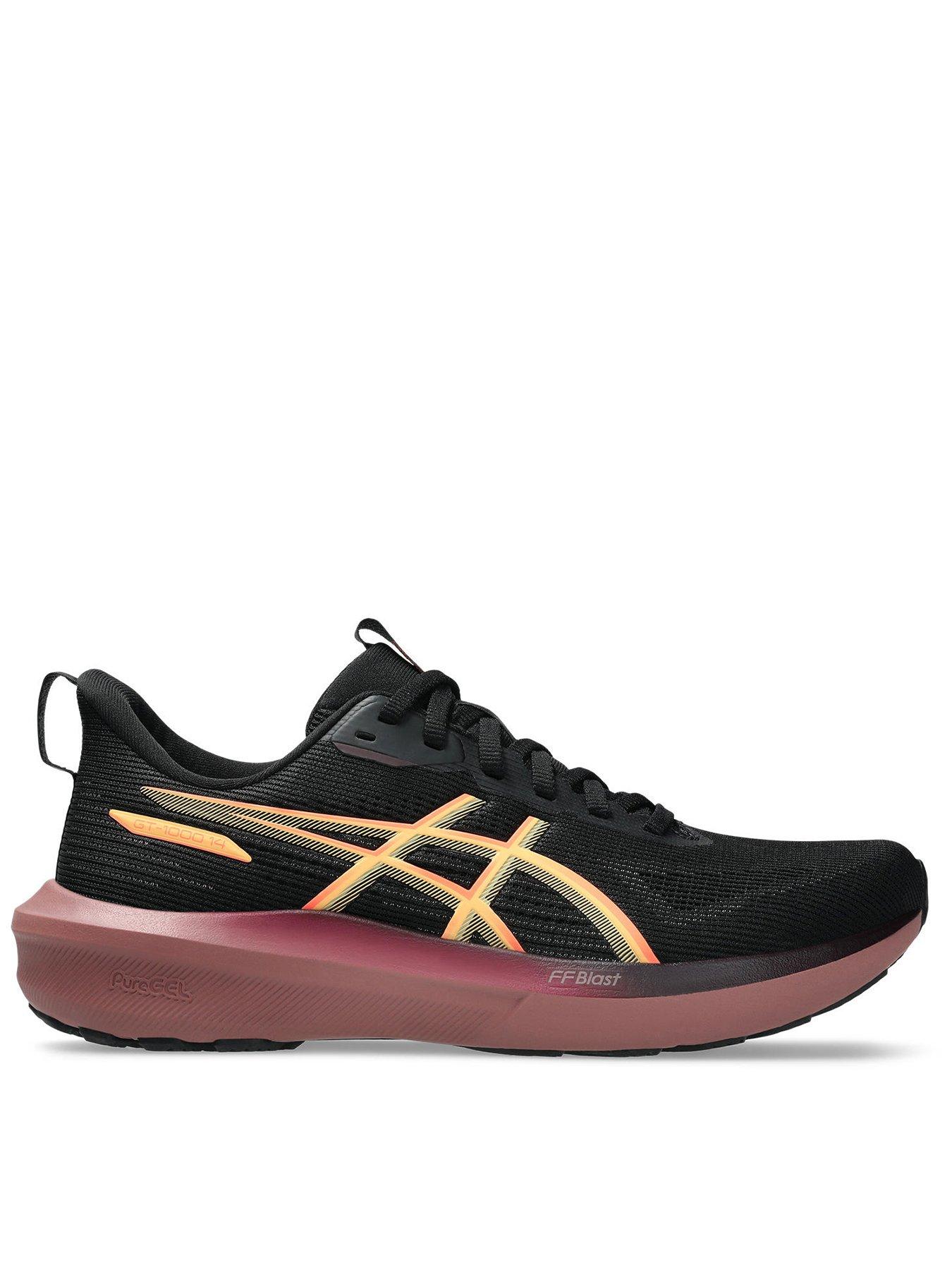 Image 1 of 7 of Asics Womens Running Gt-1000 14 Trainers - Black
