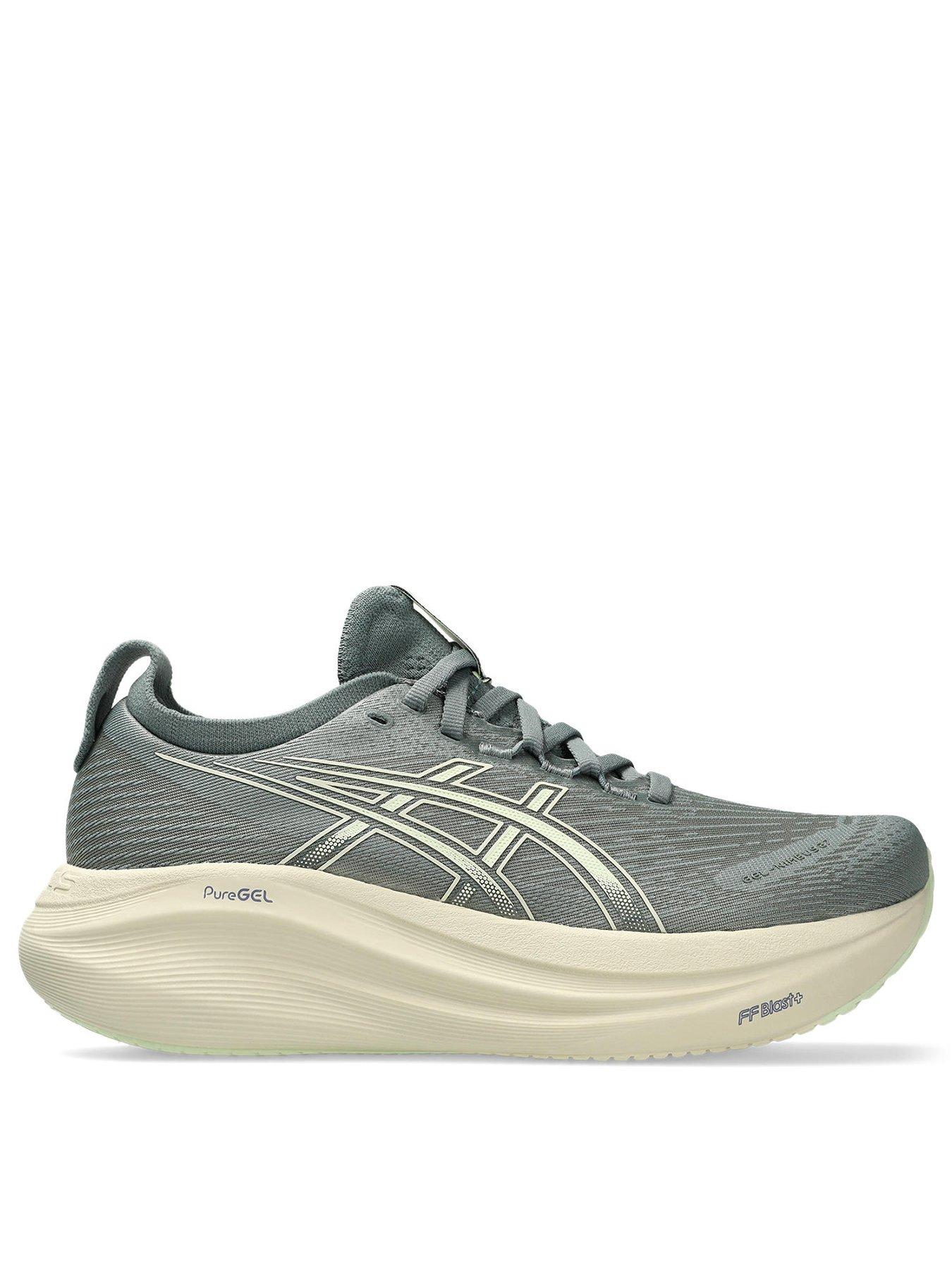 Asics Womens Running Gel-Nimbus 27 Trainers - Green
