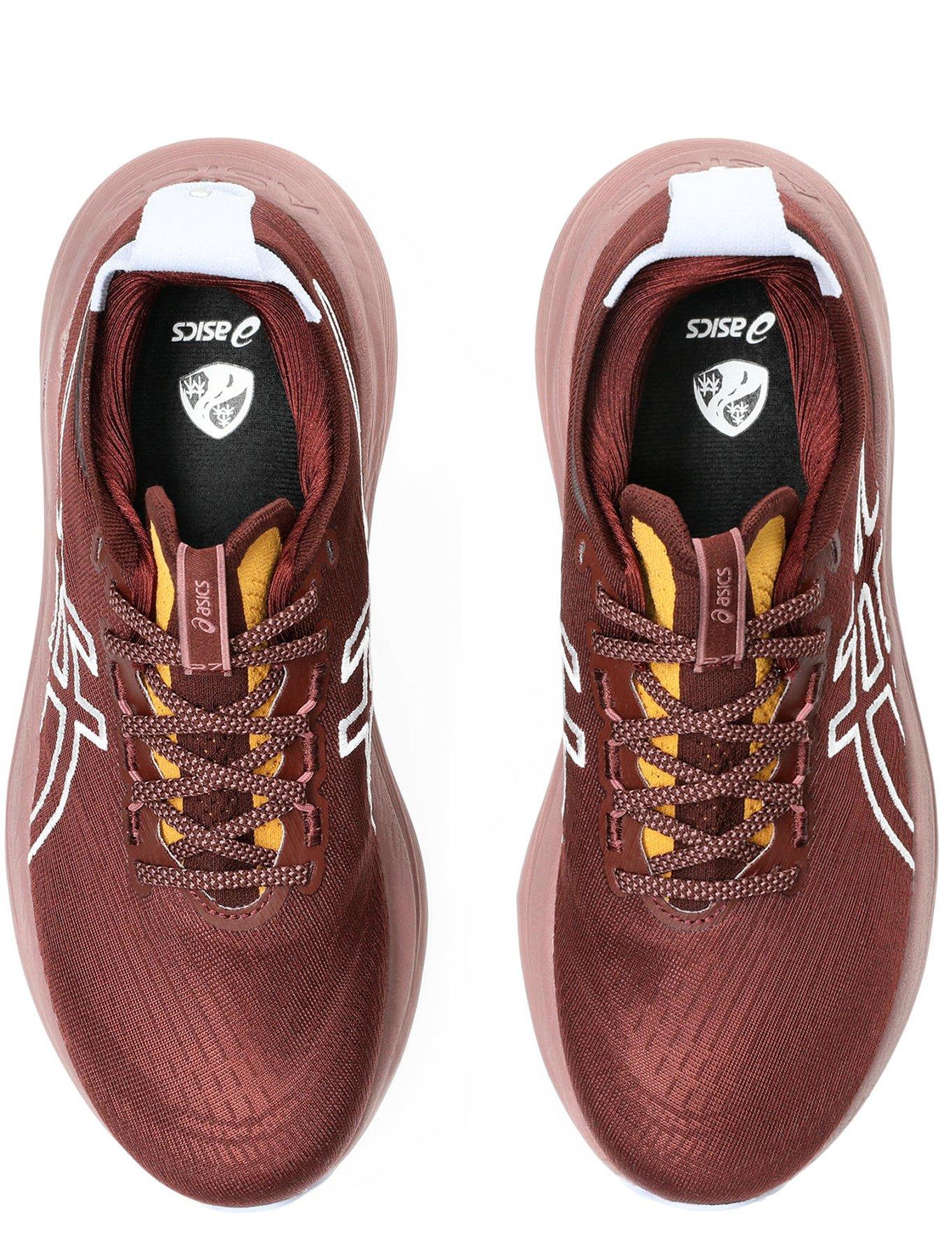 Image 4 of 8 of Asics Womens Running Gel-nimbus 27 Nature Bathing Trainers - Burgundy