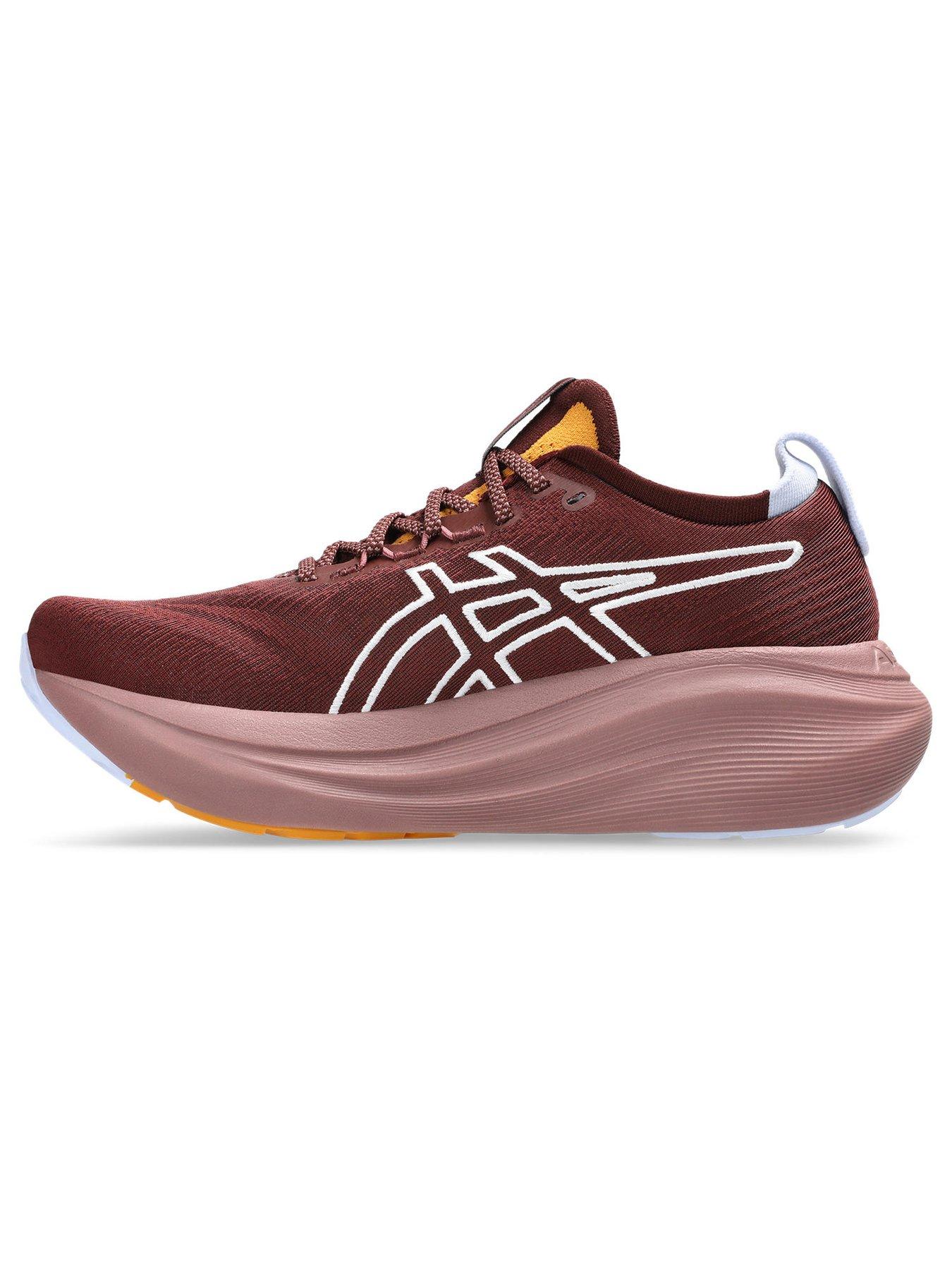 Image 6 of 8 of Asics Womens Running Gel-nimbus 27 Nature Bathing Trainers - Burgundy