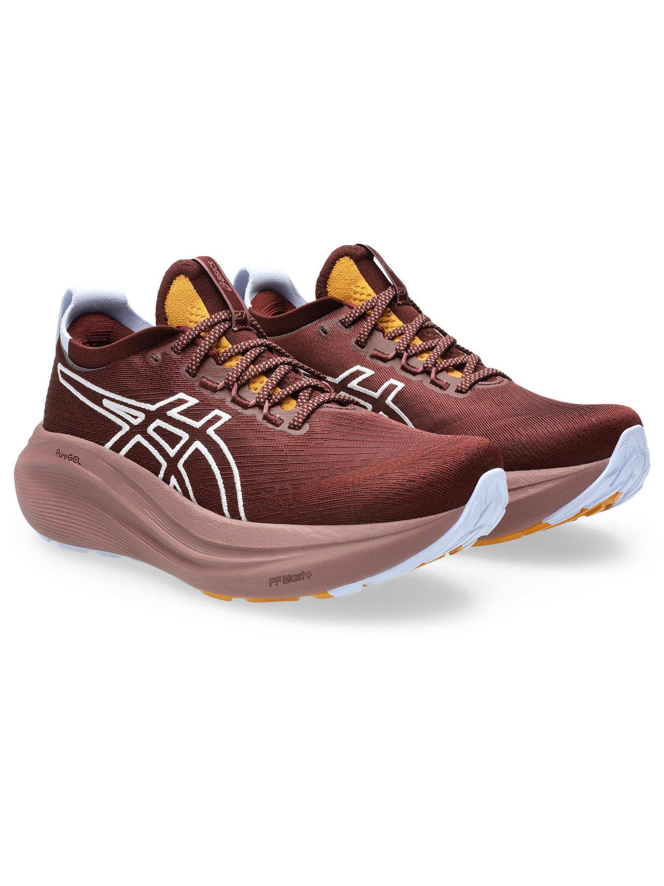 Image 7 of 8 of Asics Womens Running Gel-nimbus 27 Nature Bathing Trainers - Burgundy