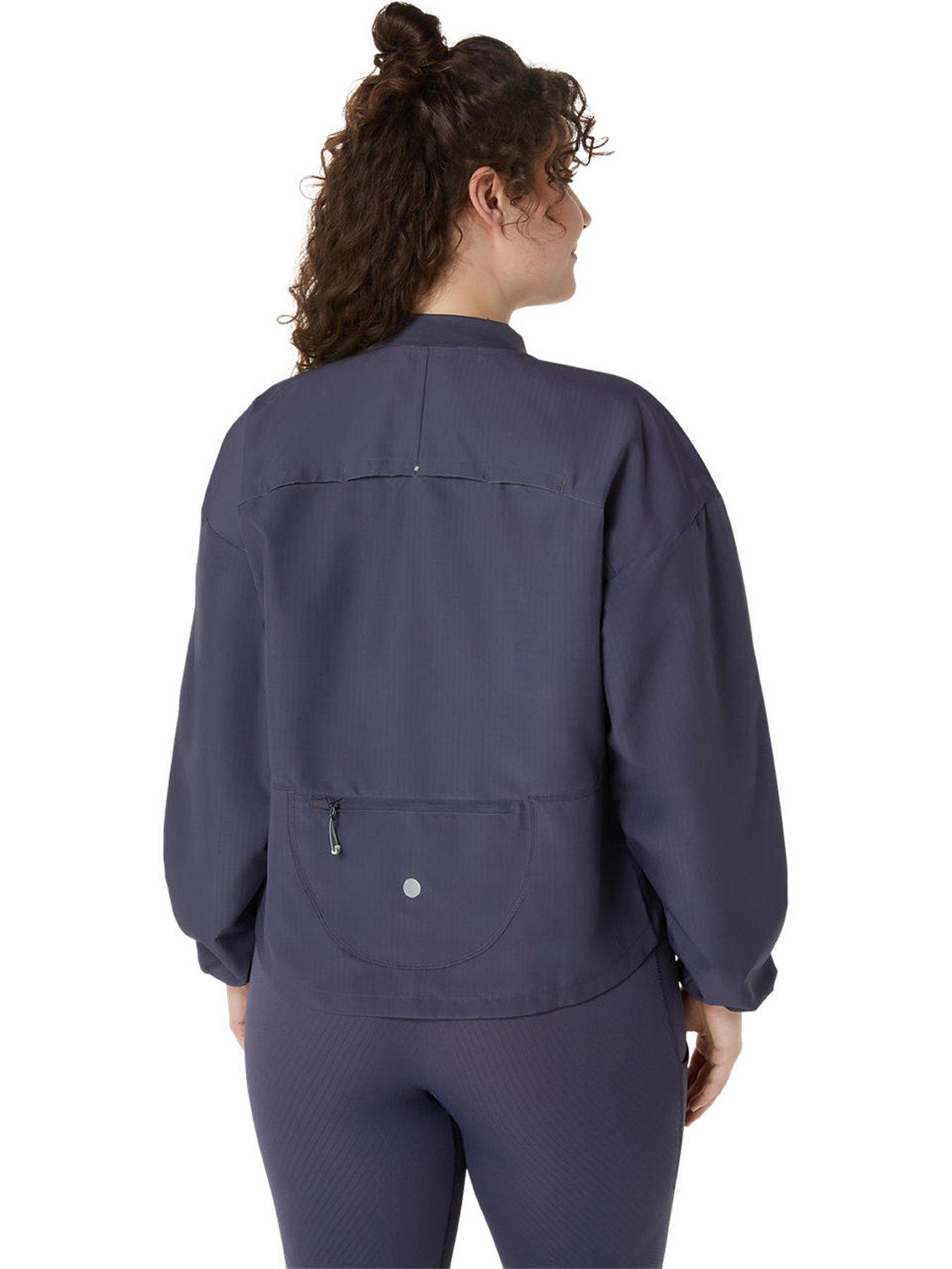 Image 2 of 6 of Asics Womens Running Nagino Adjustable Jacket - Blue