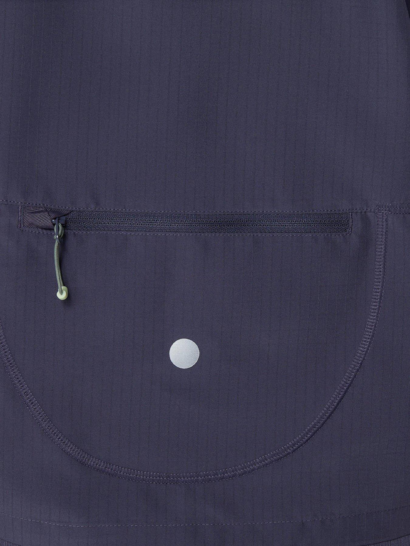 Image 6 of 6 of Asics Womens Running Nagino Adjustable Jacket - Blue