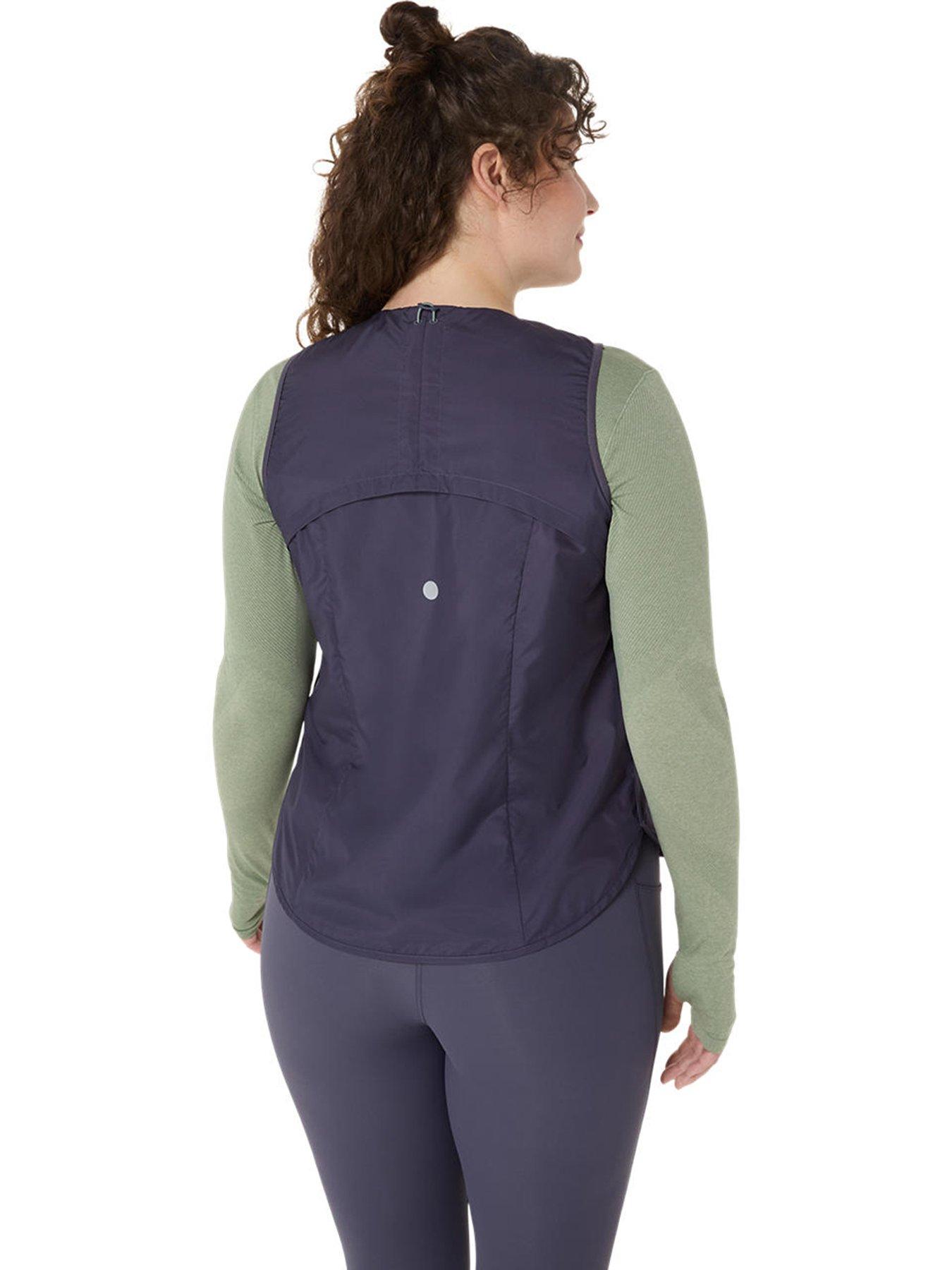 Image 2 of 6 of Asics Womens Running Nagino Padded Gilet - Blue
