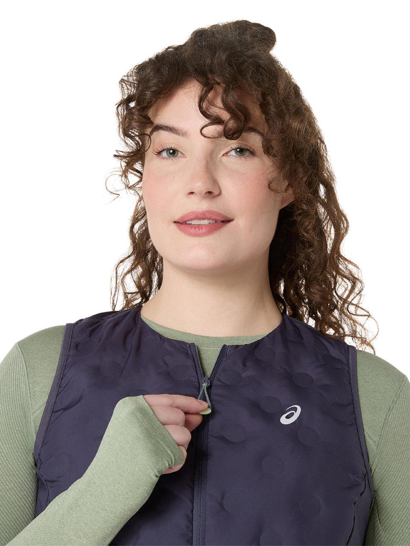 Image 6 of 6 of Asics Womens Running Nagino Padded Gilet - Blue