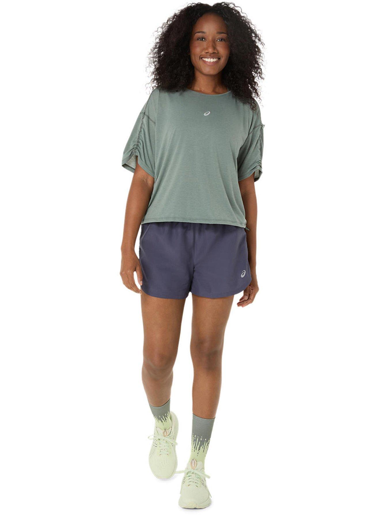 Image 3 of 6 of Asics Womens Running Nagino T-shirt - Blue