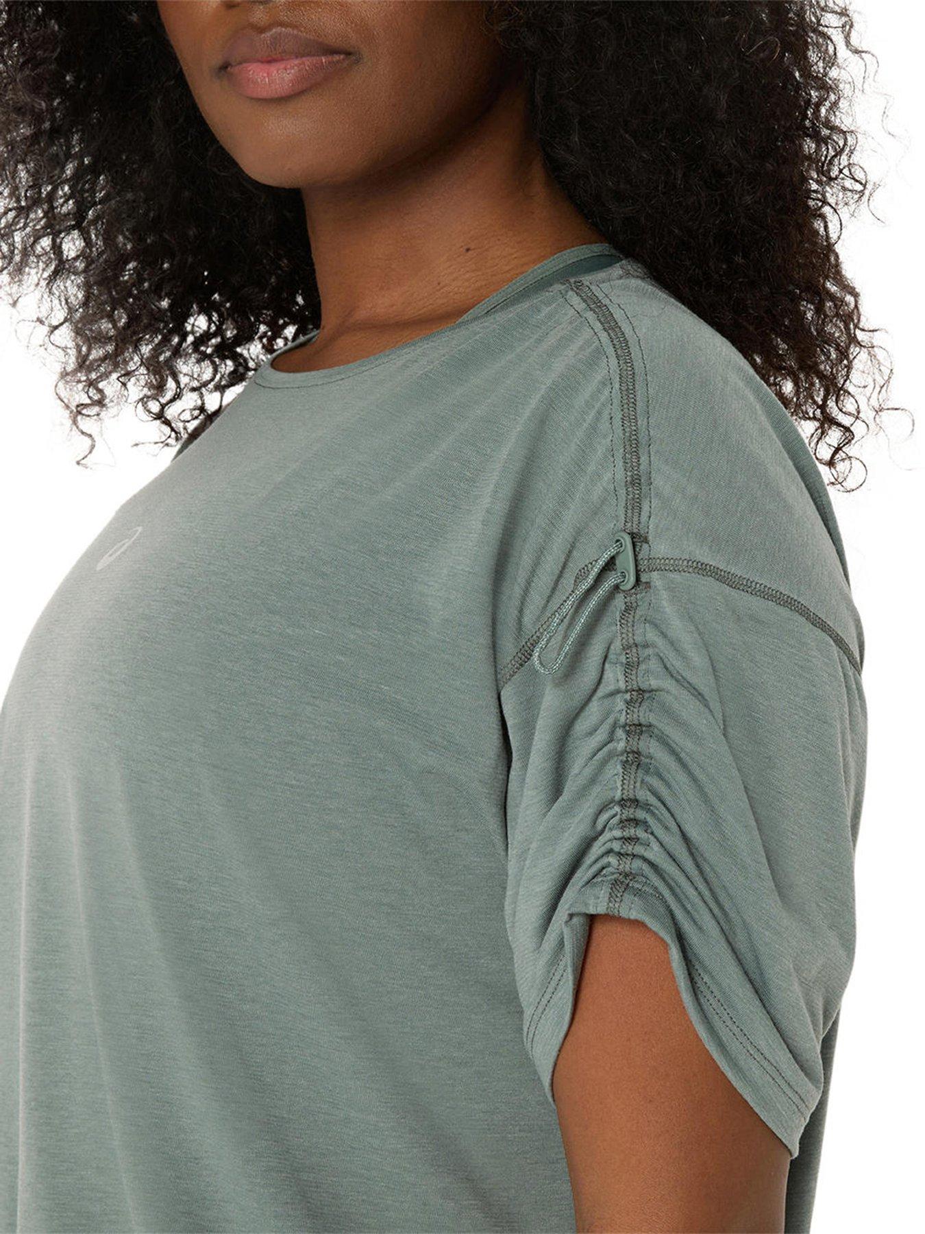 Image 5 of 6 of Asics Womens Running Nagino T-shirt - Blue