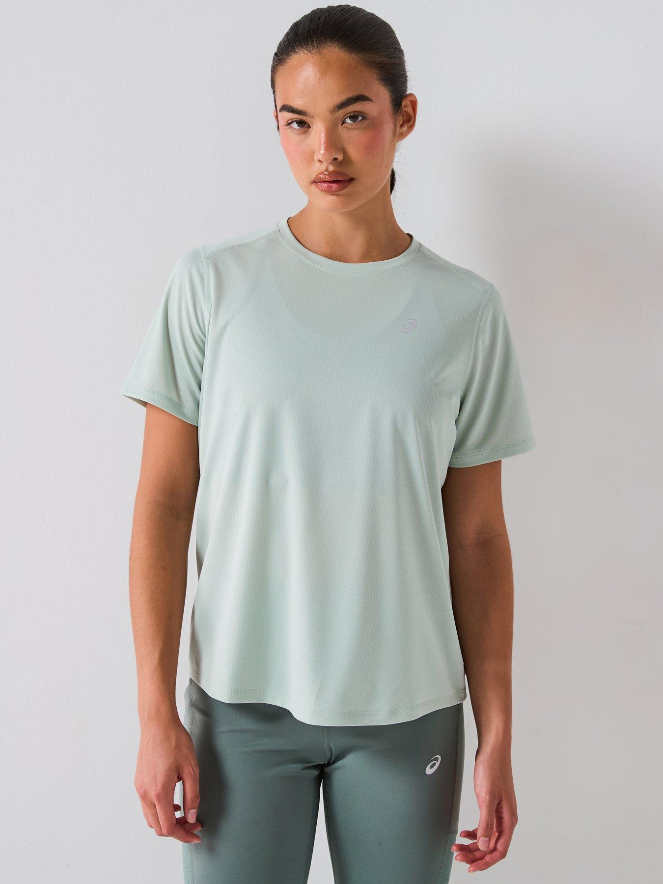 Asics Womens Running Core T-shirt - Green