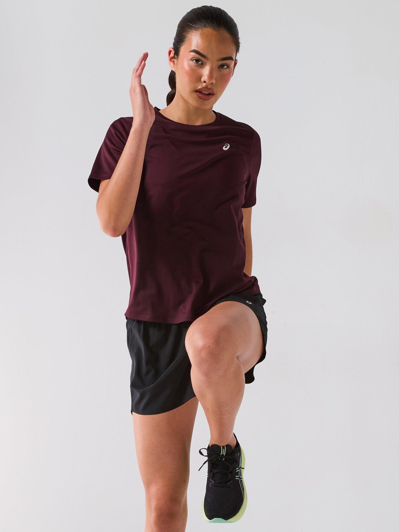 Image 4 of 6 of Asics Womens Running Core T-shirt - Purple