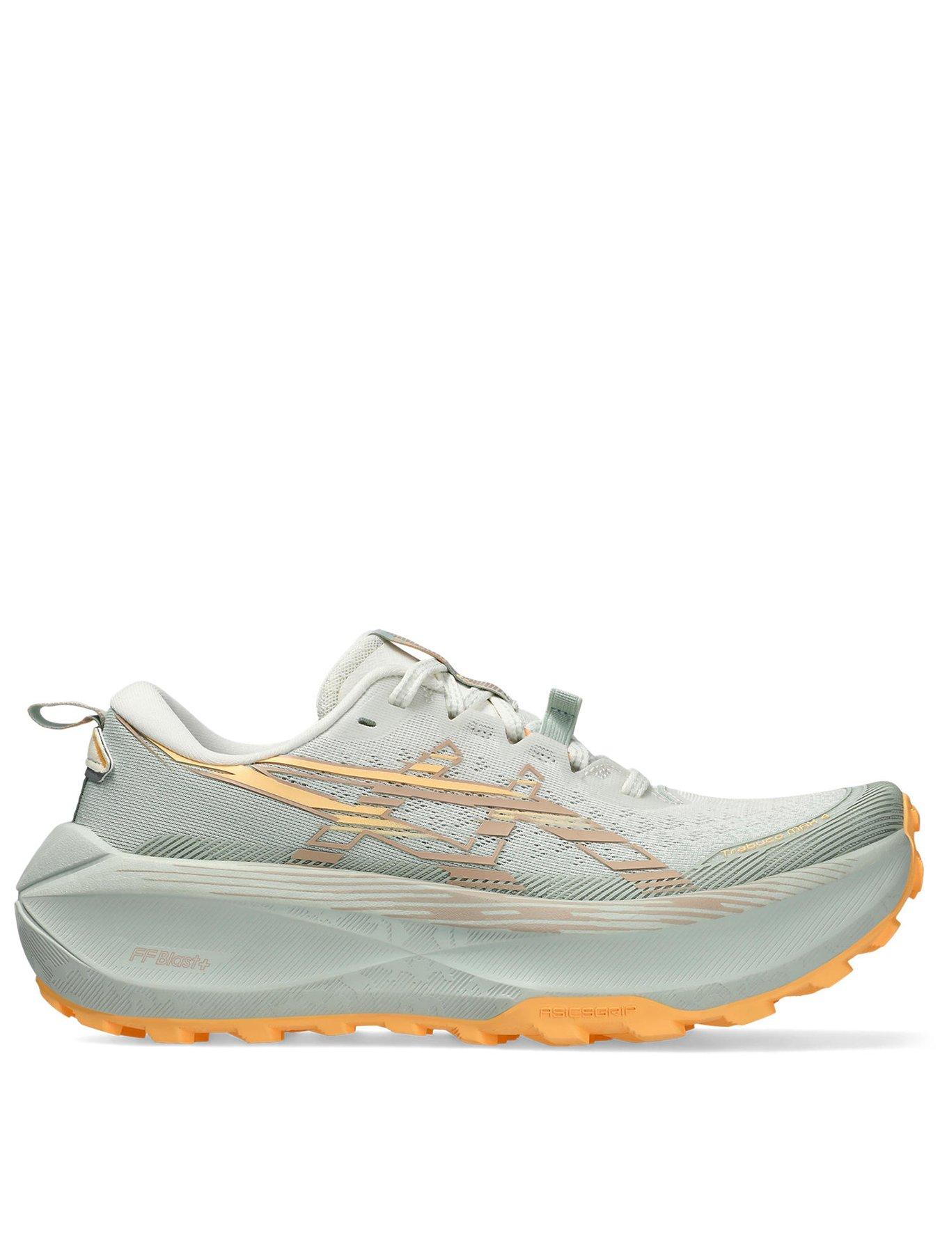 undefined Womens Trail Running Trabuco Max 4 Trainers - Green/orange