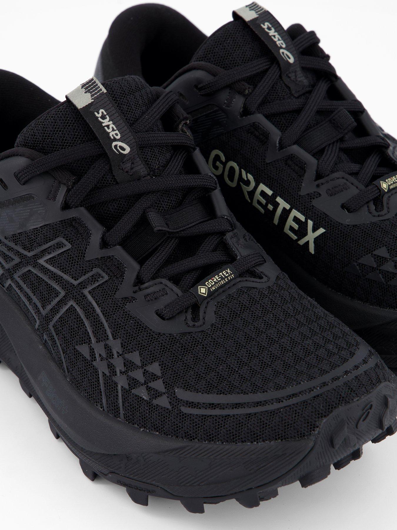  image of asics-womens-trail-running-gel-trabuco-13-goretex-trainers-black