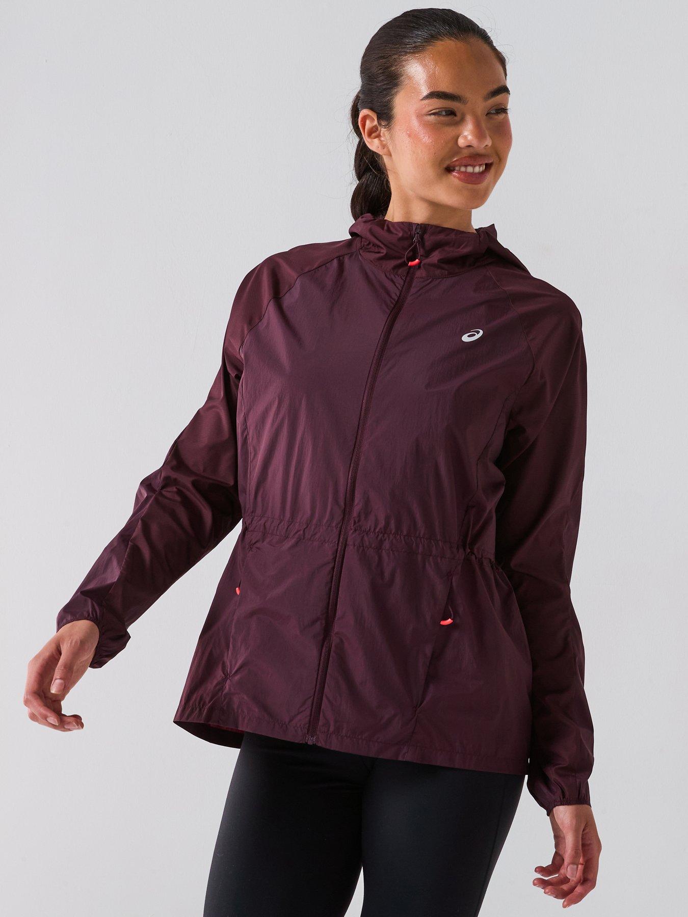 undefined Womens Running Road Packable Jacket - Purple