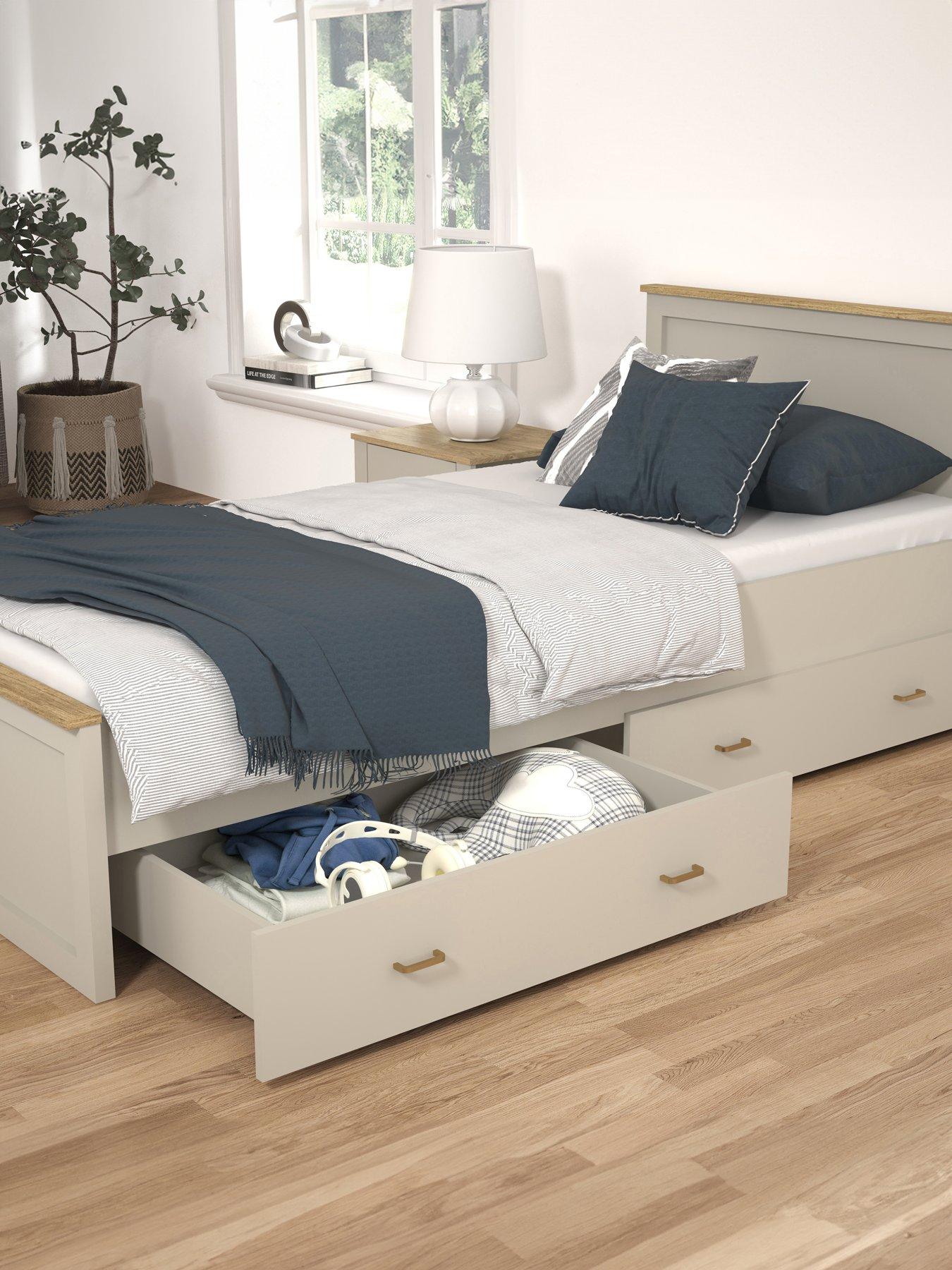 Very Home Daisy Single Bed Frame with Mattress Options (Buy  &  SAVE!) - FSC® Certified