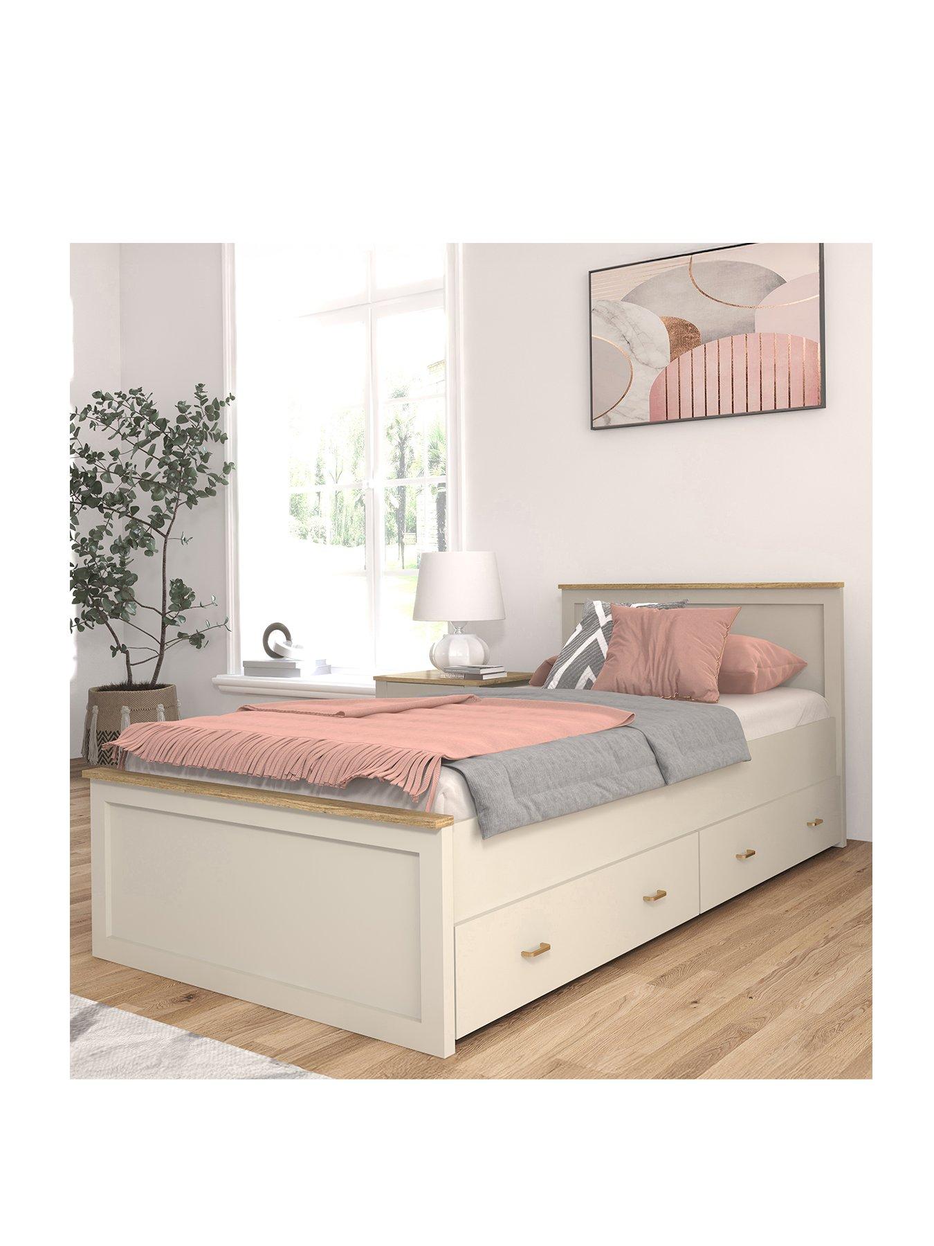 Image 2 of 7 of Very Home Daisy Single Bed Frame with Mattress Options (Buy &amp; SAVE!)&nbsp;-&nbsp;FSC&reg; Certified