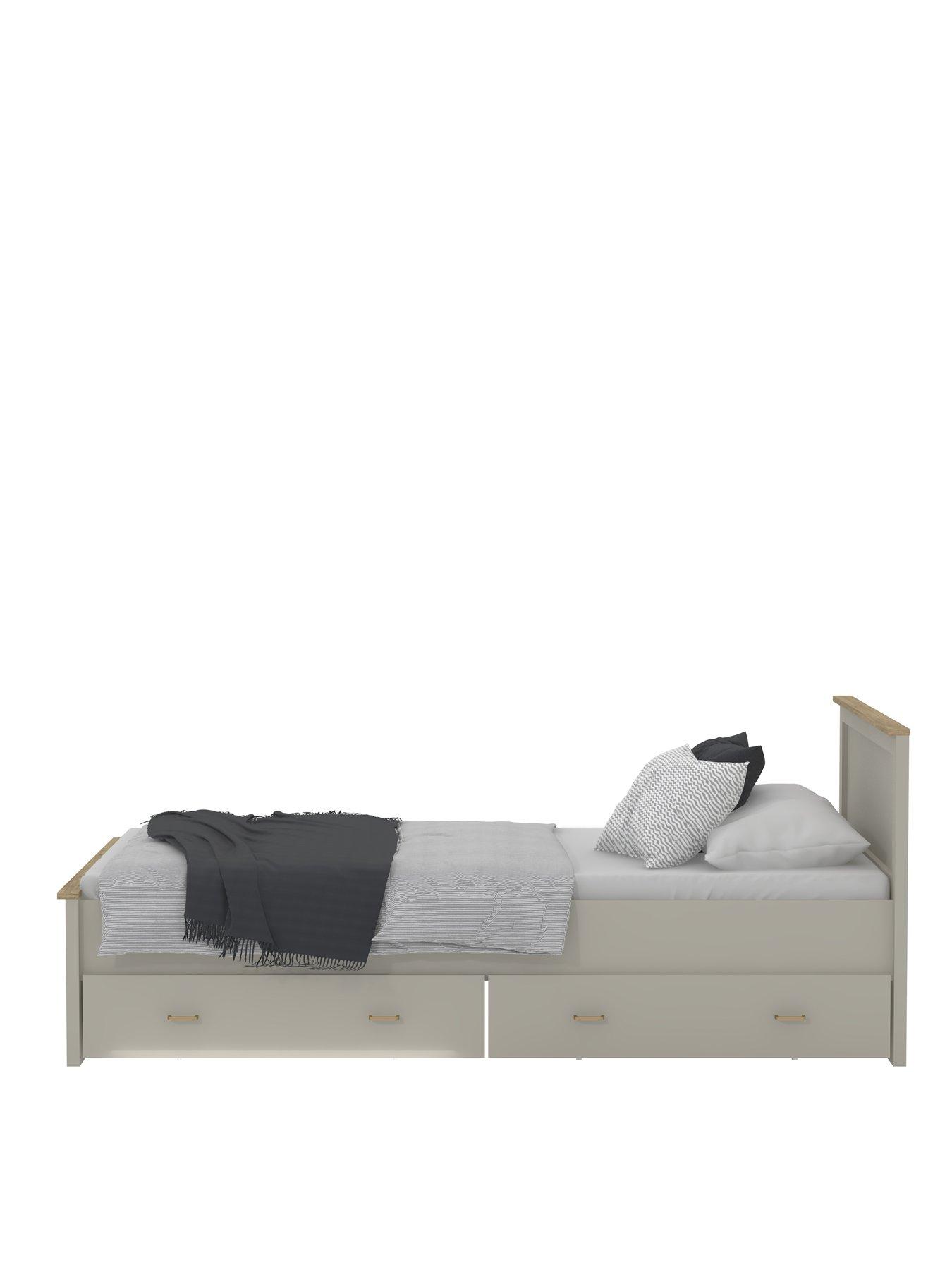 Image 3 of 7 of Very Home Daisy Single Bed Frame with Mattress Options (Buy &amp; SAVE!)&nbsp;-&nbsp;FSC&reg; Certified