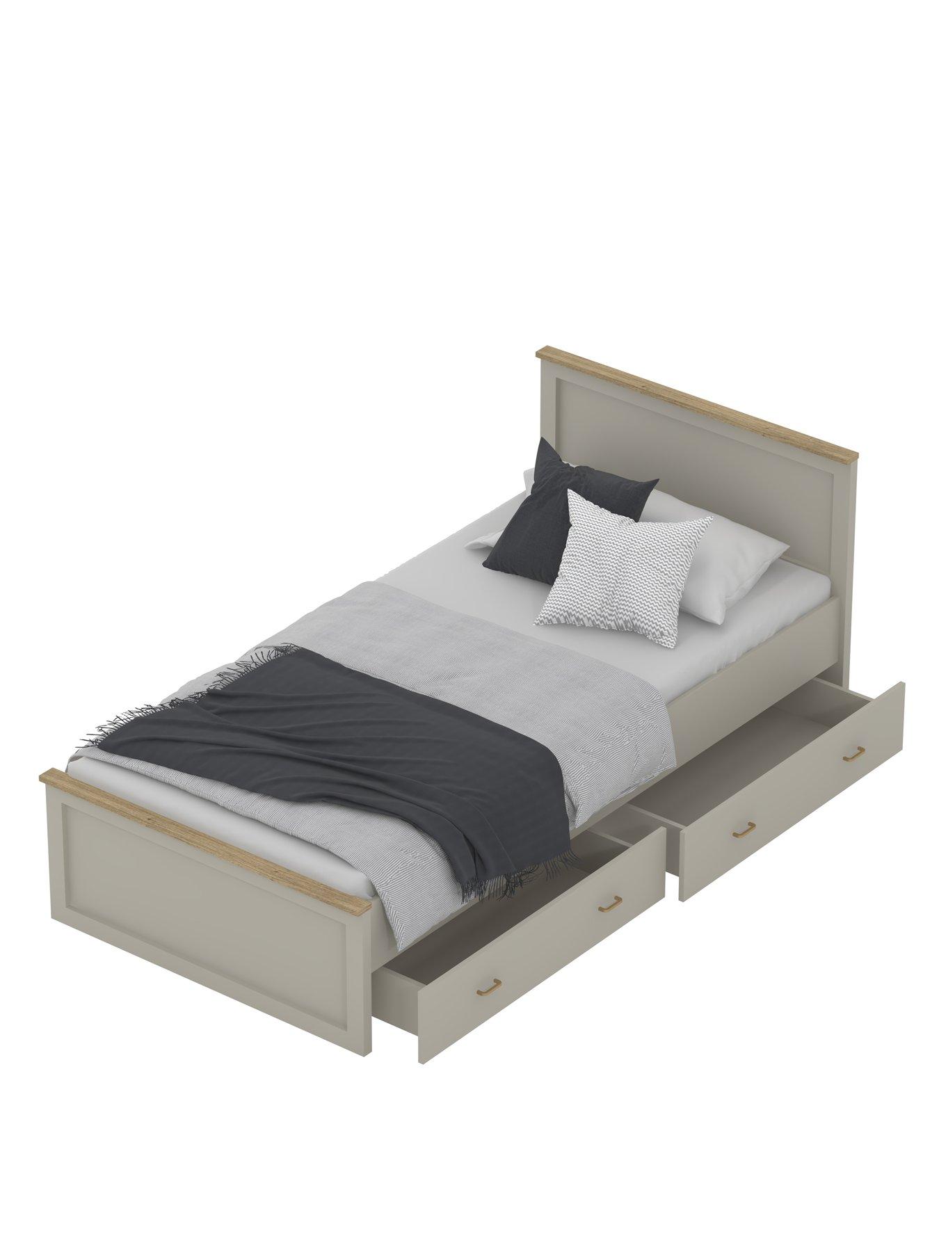 Image 4 of 7 of Very Home Daisy Single Bed Frame with Mattress Options (Buy &amp; SAVE!)&nbsp;-&nbsp;FSC&reg; Certified