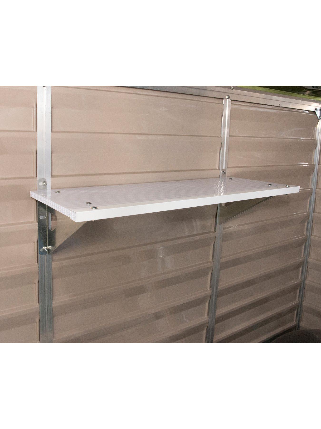 Image 3 of 5 of Canopia by Palram Skylight Shed 6X10 Tan - Special Pack