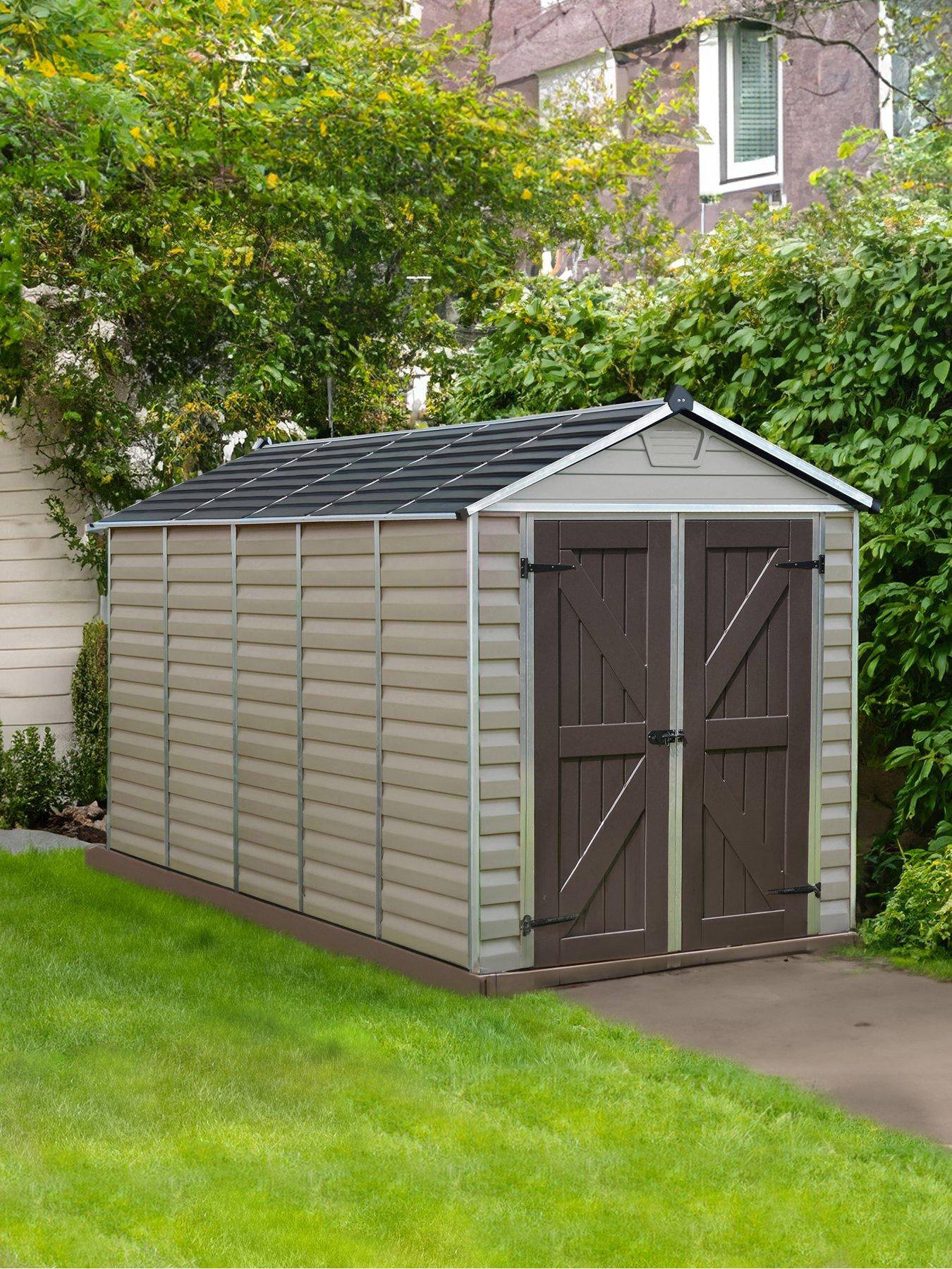 Canopia by Palram Skylight Shed 6X12 Tan- Special Pack