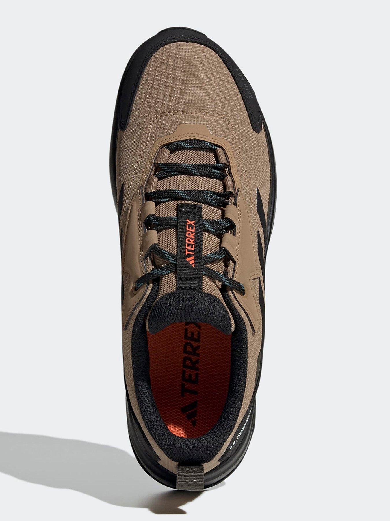  image of adidas-terrex-mens-anylander-rainrdy-hiking-shoes-brown